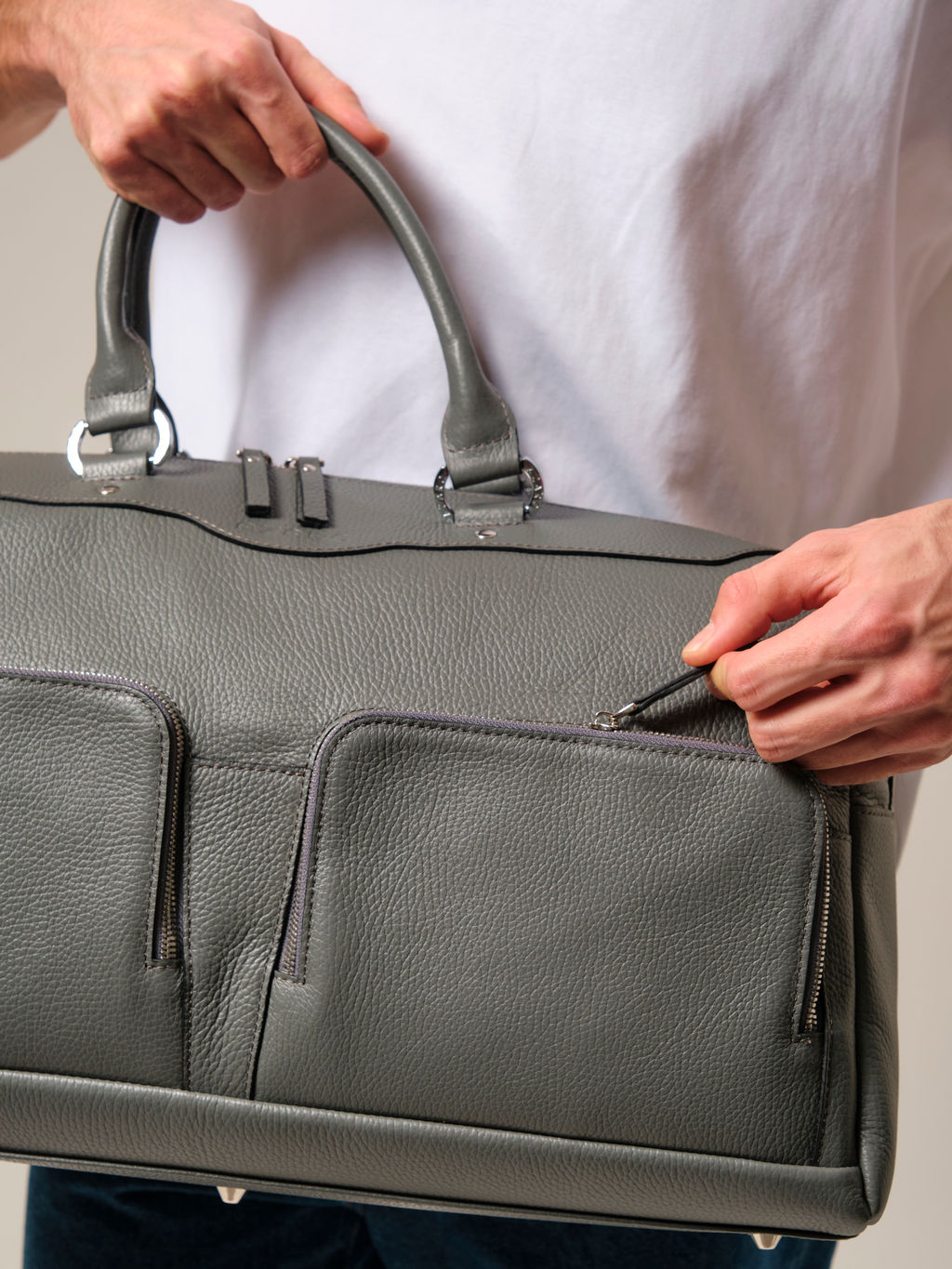 Сумка дорожная Azaro 8042 хромо