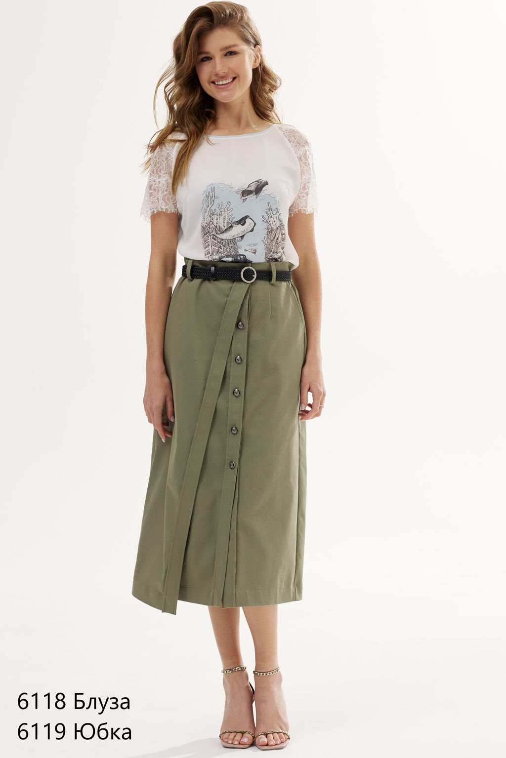 6119 Юбка - Niv niv fashion фото 2