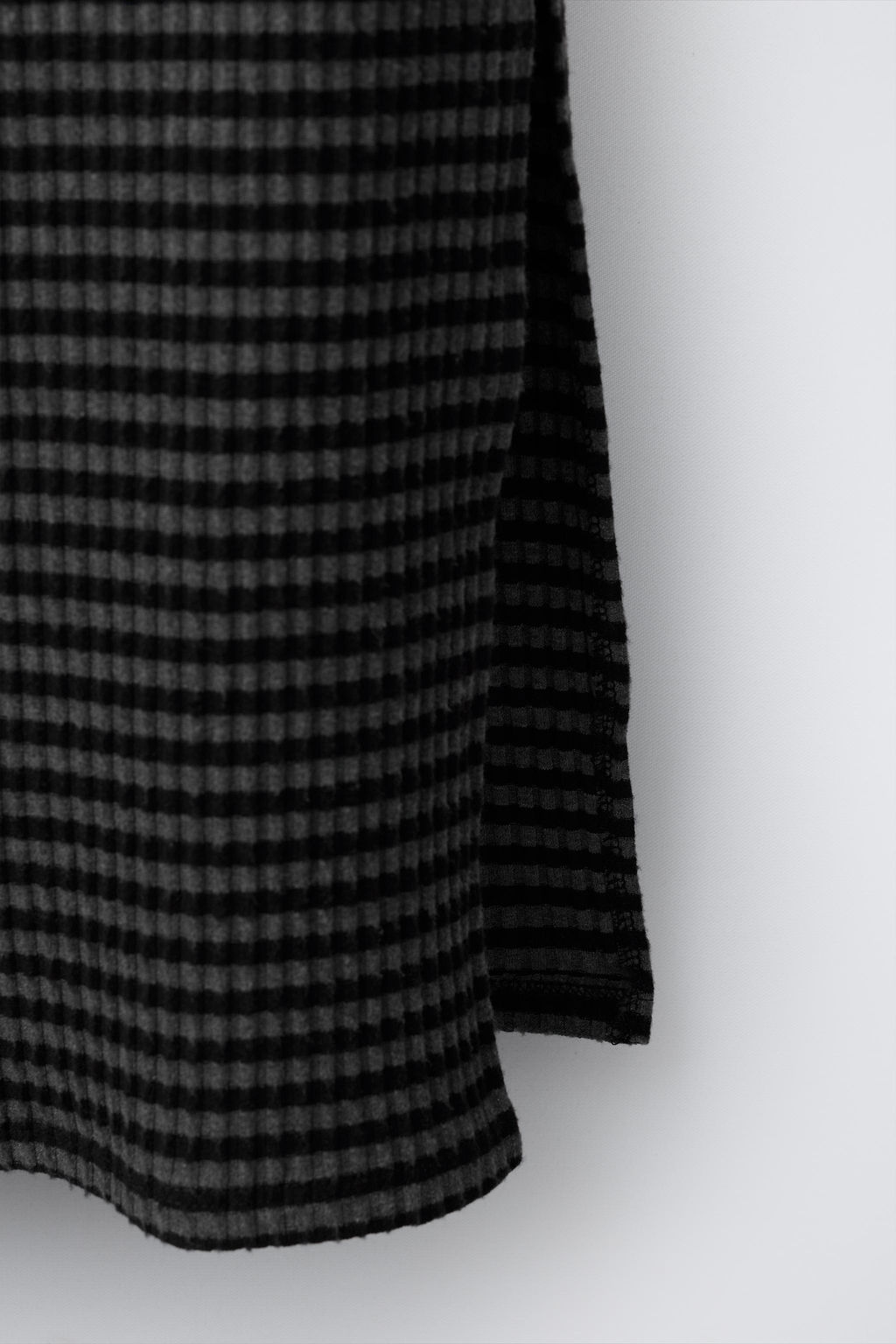 STRIPED TEXTURED MIDI SKIRT - Zara фото 4