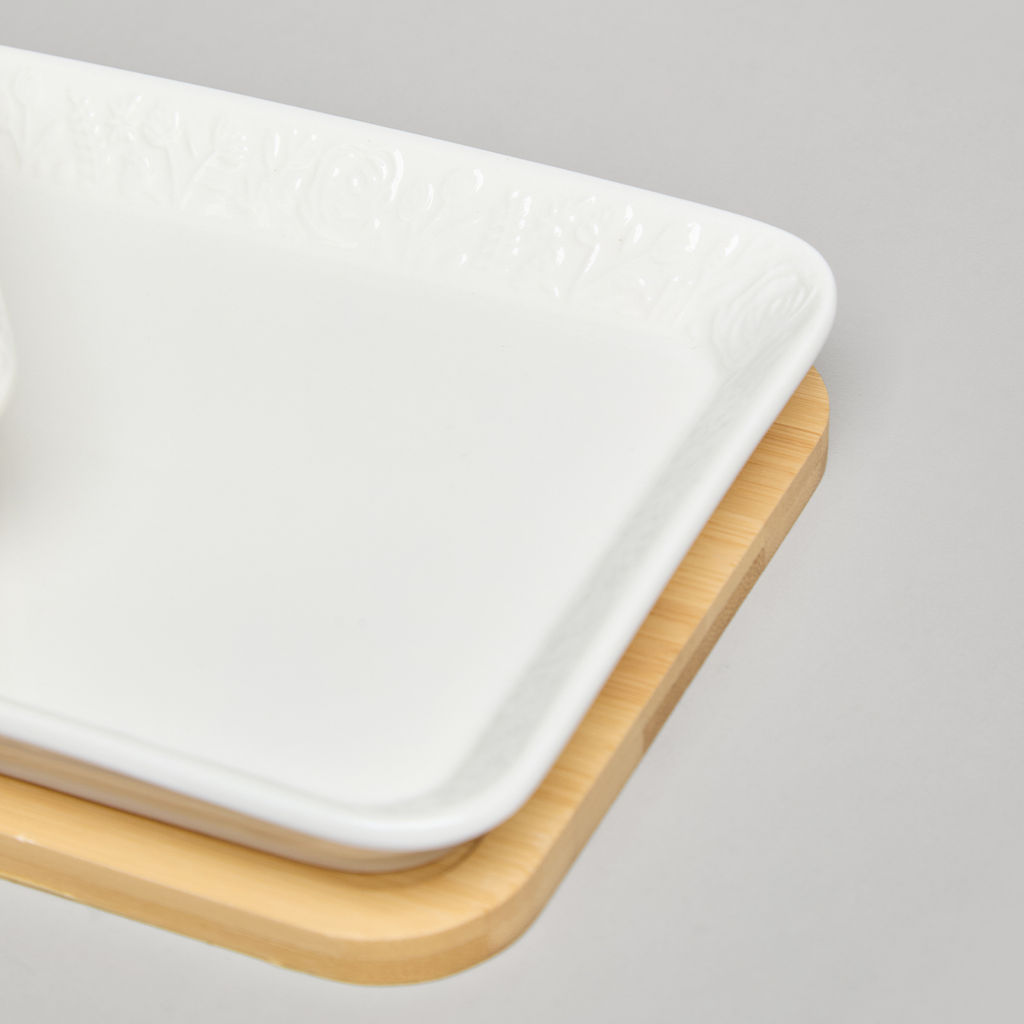 МАСЛЕНКА LEFARD MEADOW НА ДЕР. ПОДСТАВКЕ 17*12,5*8 СМ  фото 3