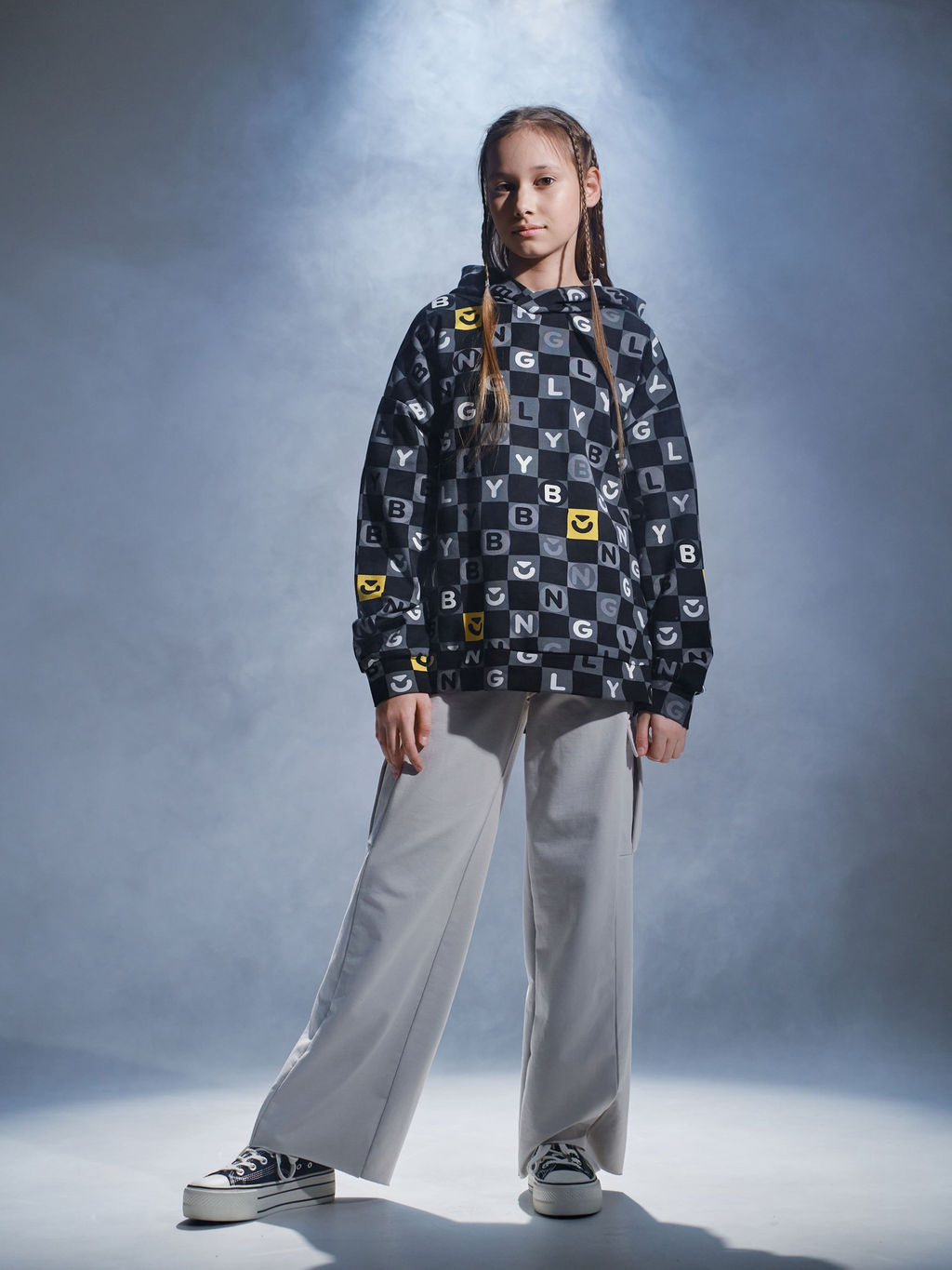 Брюки карго облегченные ТУМАН подростковые - Bungly фото 6