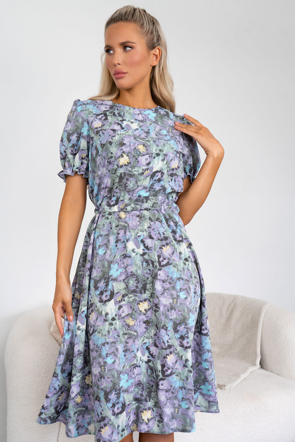 Платье Open Style 5855 волна
