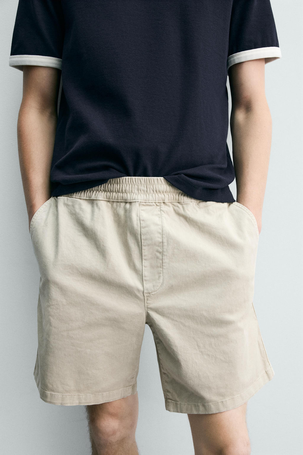 BERMUDA TWILL RELAXED FIT / Tostado