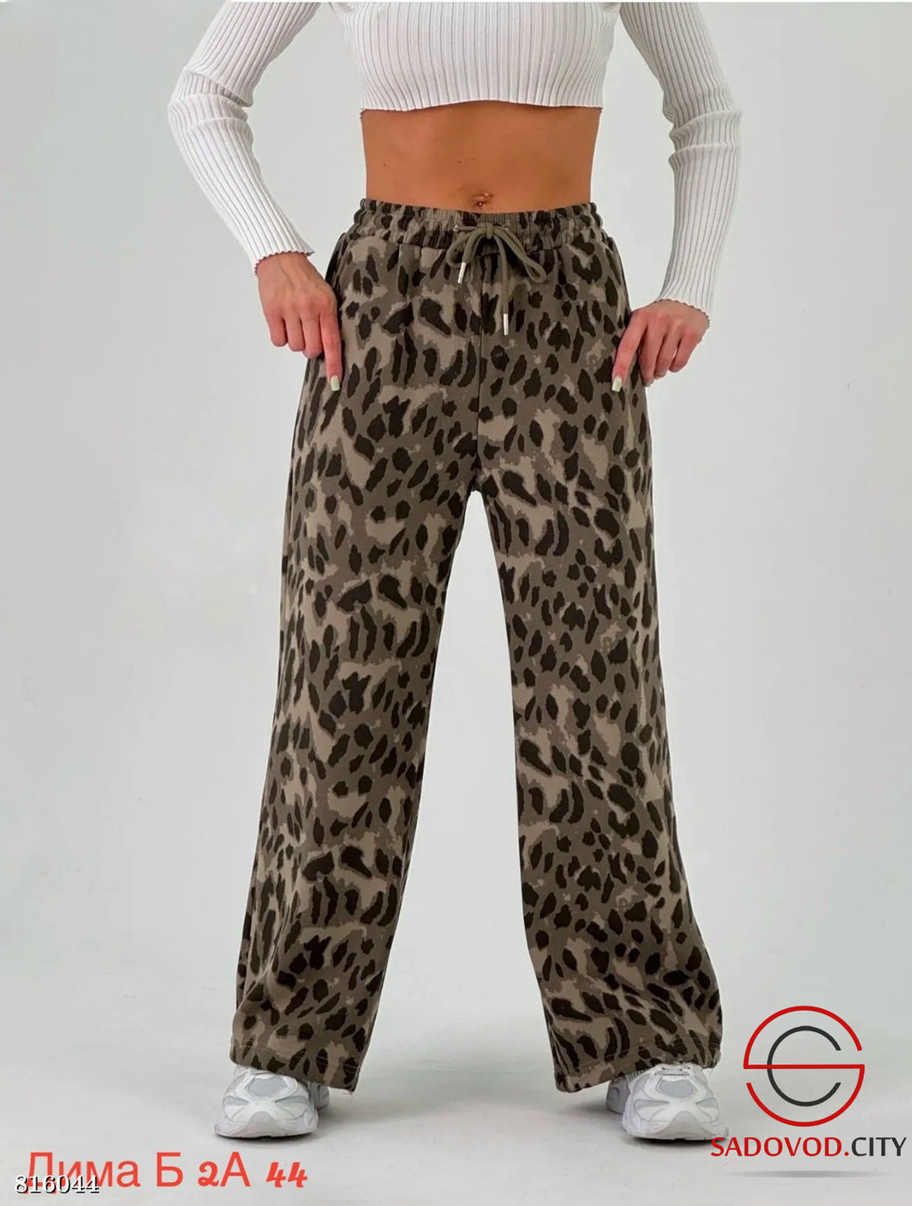 Штаны женские с принтом - Bruno фото 3