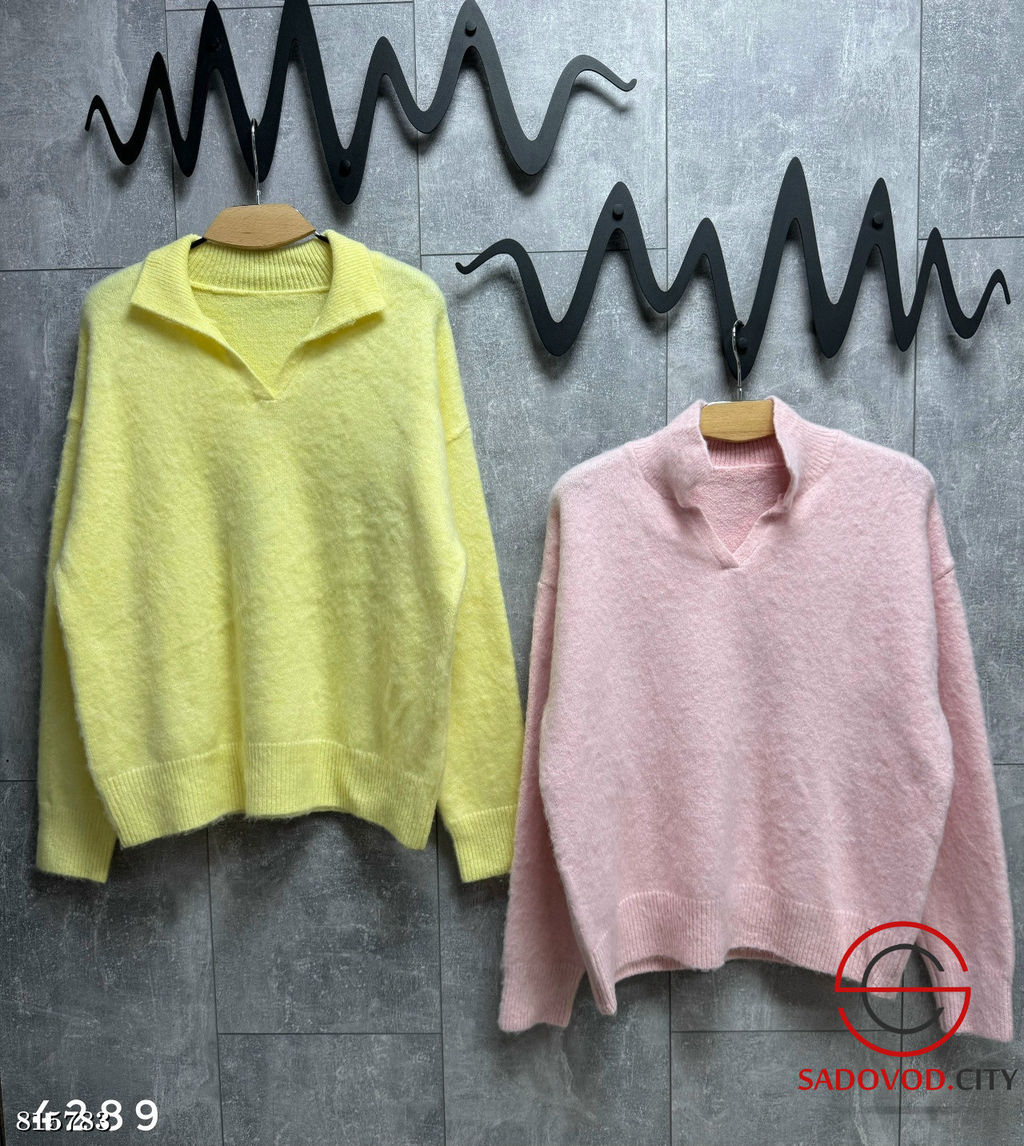 Свитер-поло, мягкий (не колется) - Bruno фото 2