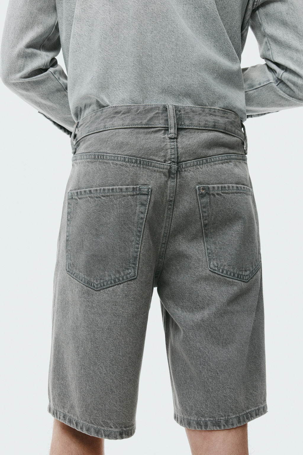 Bermudas en denim Relaxed Fit - H&m фото 10