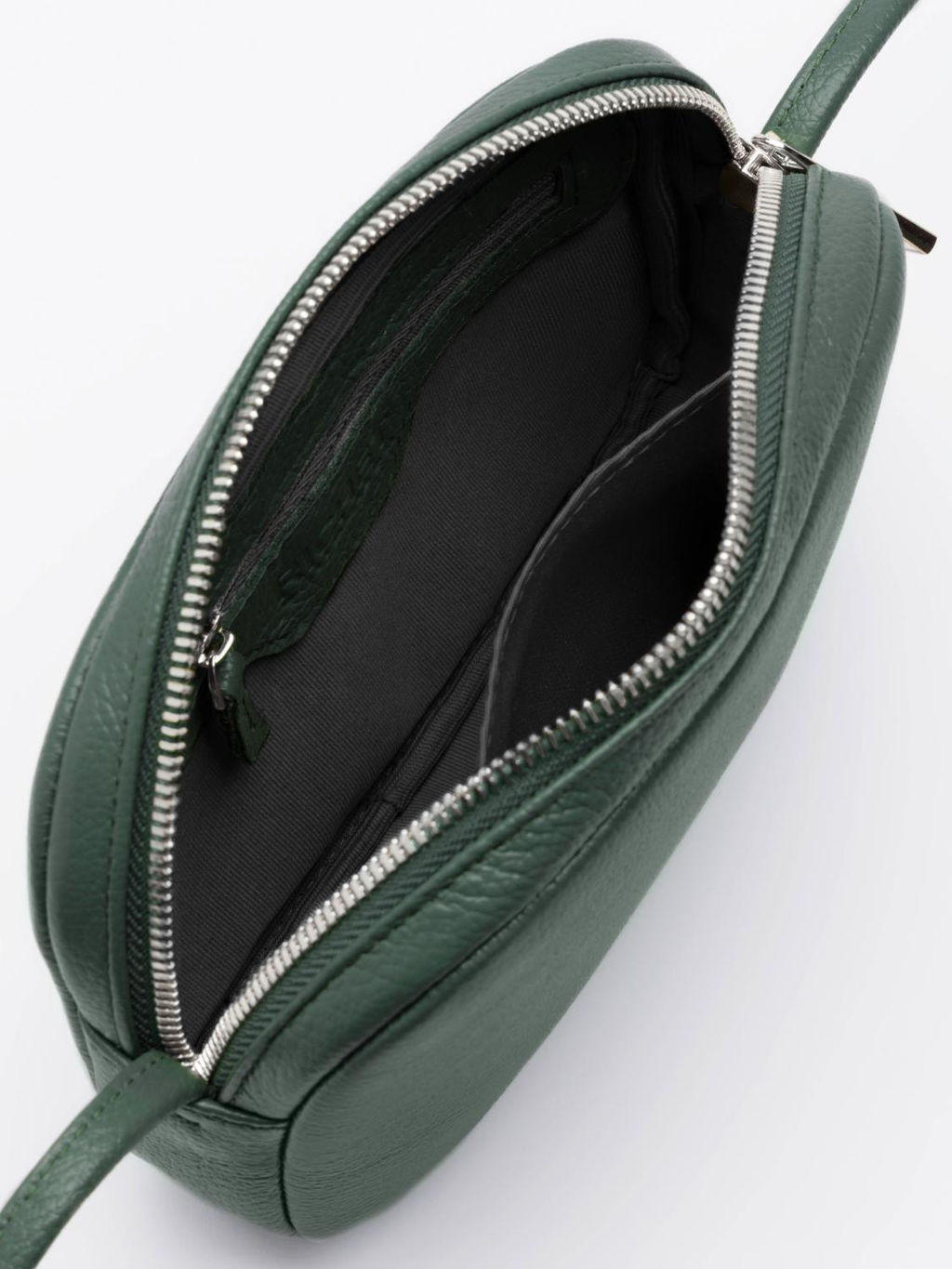 Женская кожаная сумка Richet 3147LN 852 Зеленый