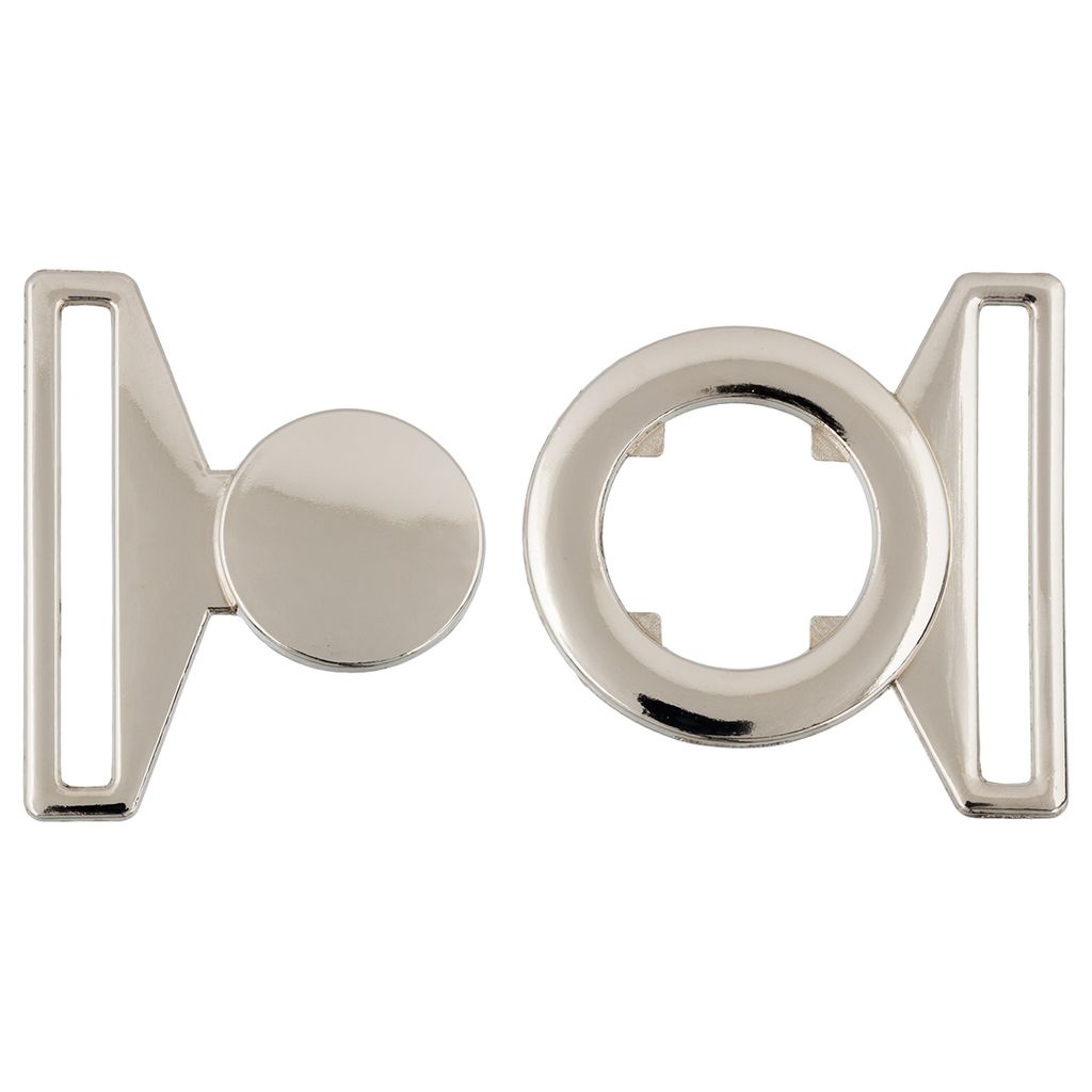 Gamma GH 1075 Застёжка 5 шт №04 под никель