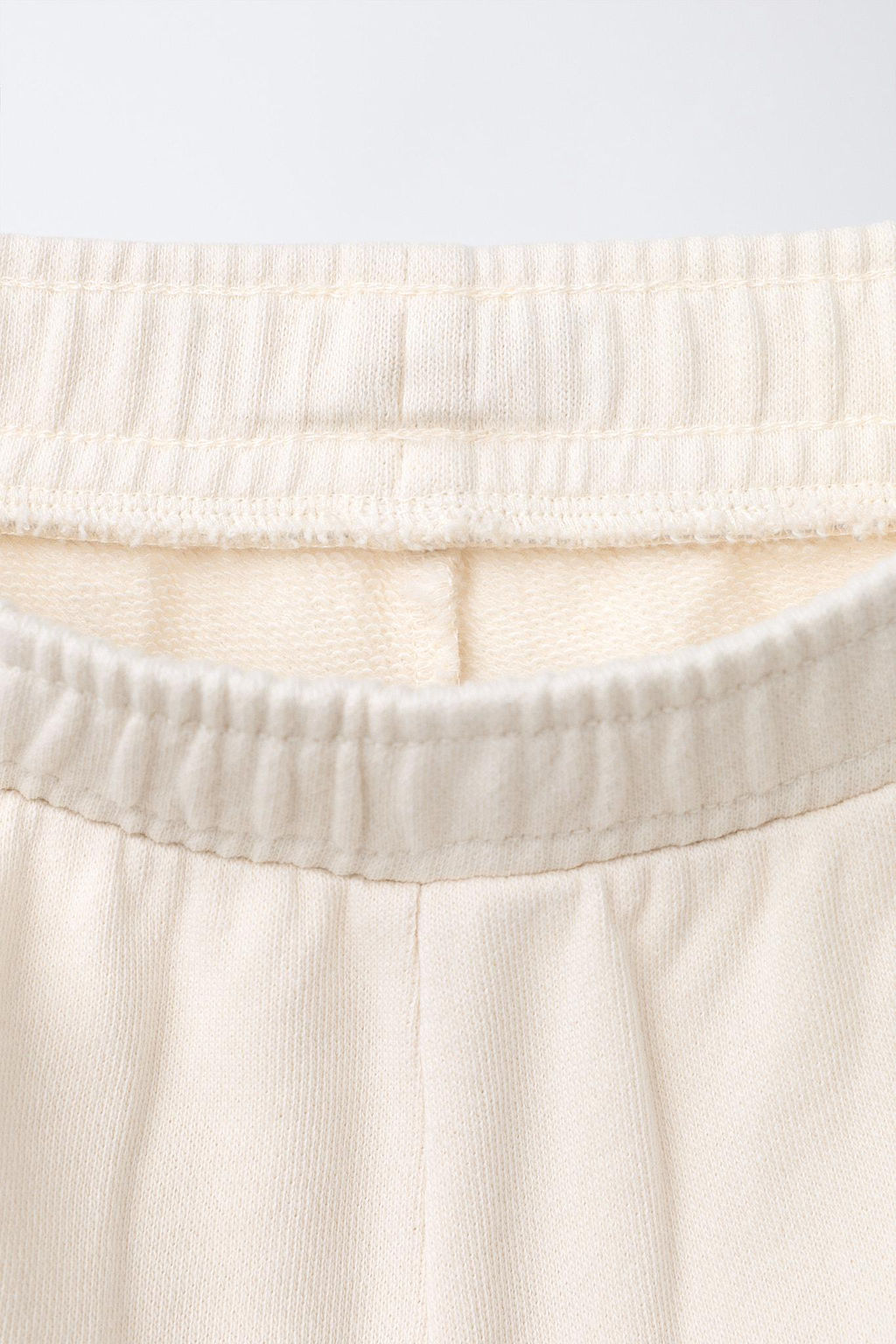 PANTAL?N FELPA BARREL LOGO / Blanco roto - Zara фото 3