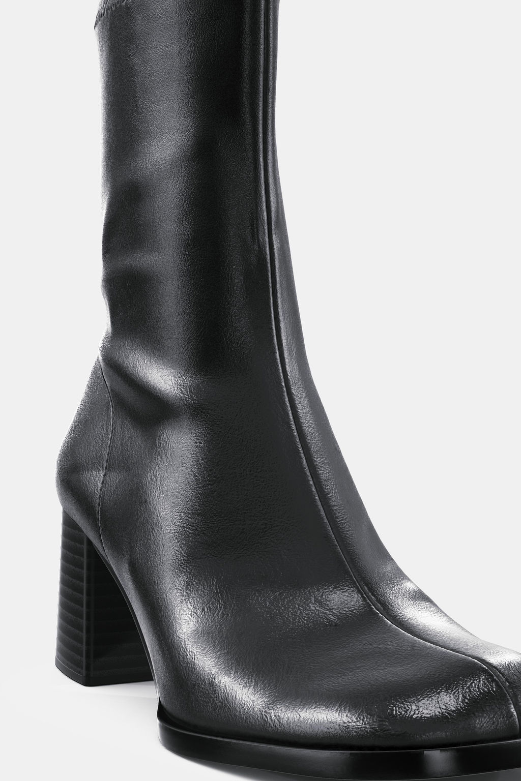 BLOCK HEEL ANKLE BOOTS - Zara фото 3