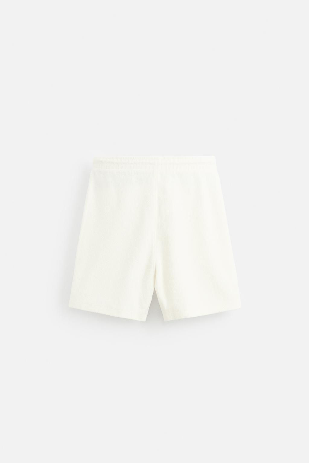 TEXTURE JOGGER BERMUDA SHORTS - Zara фото 8