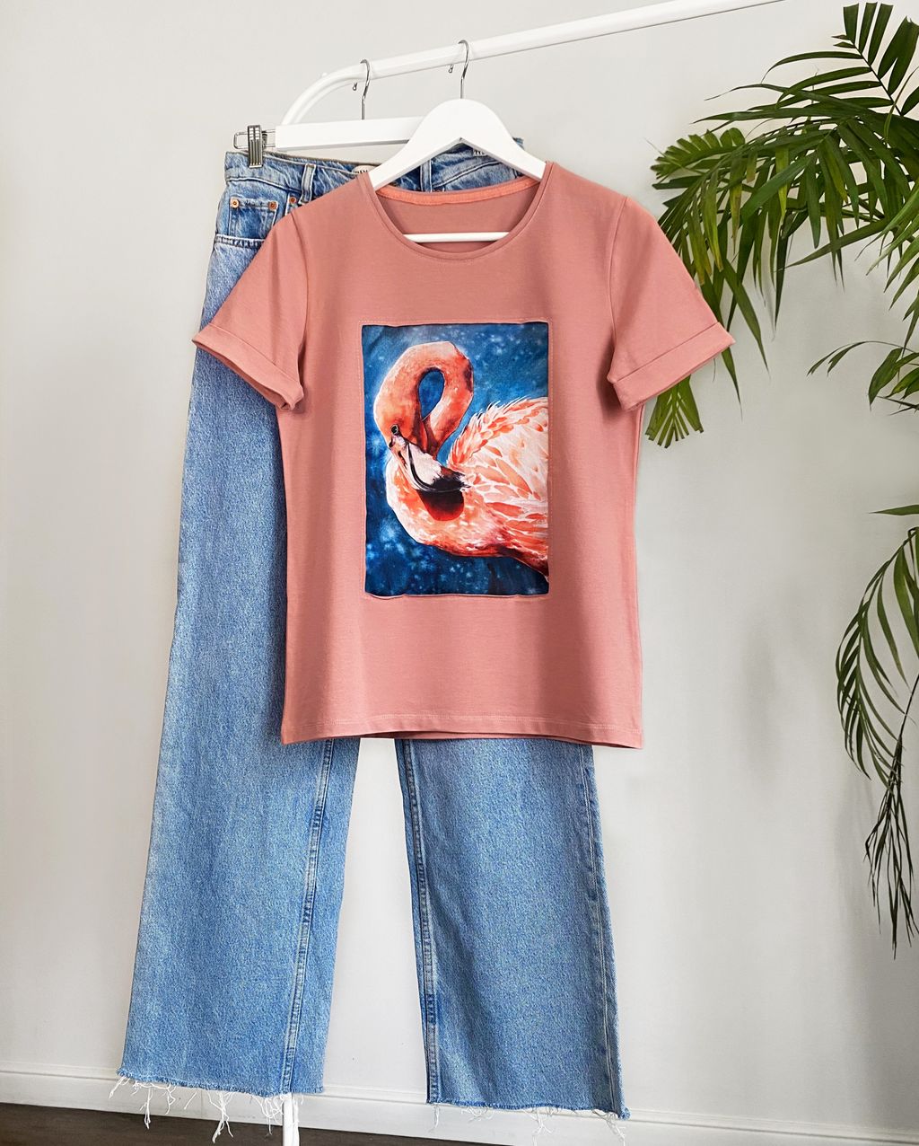 Футболка с шёлковой вставкой FSK096 * - Sahar art lab фото 6