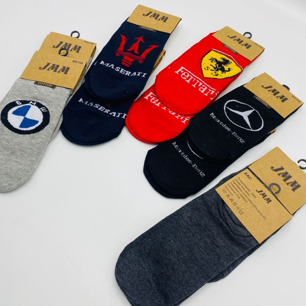 Носки мужские JMM Марки автомобилей 10 шт в уп (арт. 718-2) - Storyland фото 3