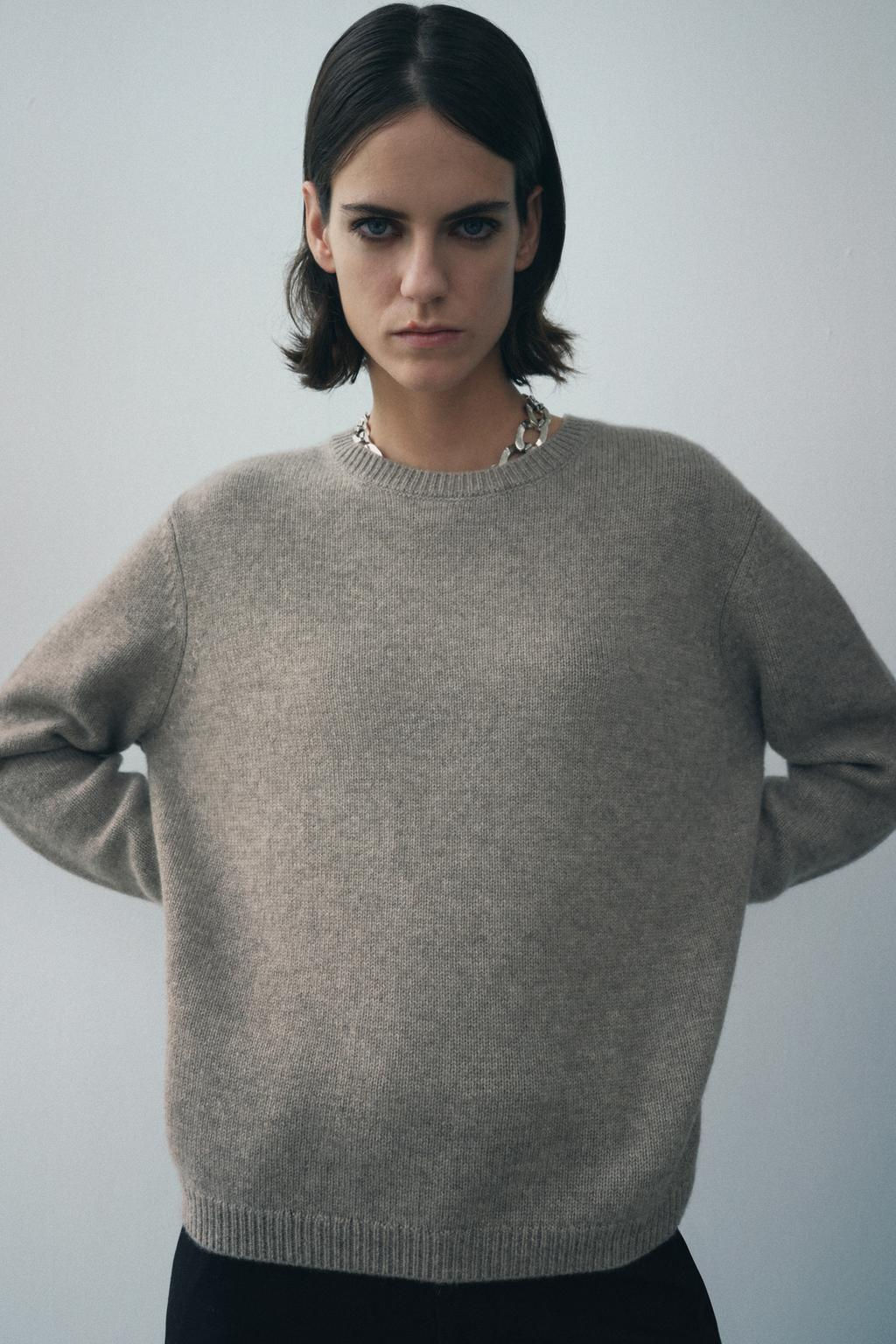 100% CASHMERE SWEATER - Zara фото 2
