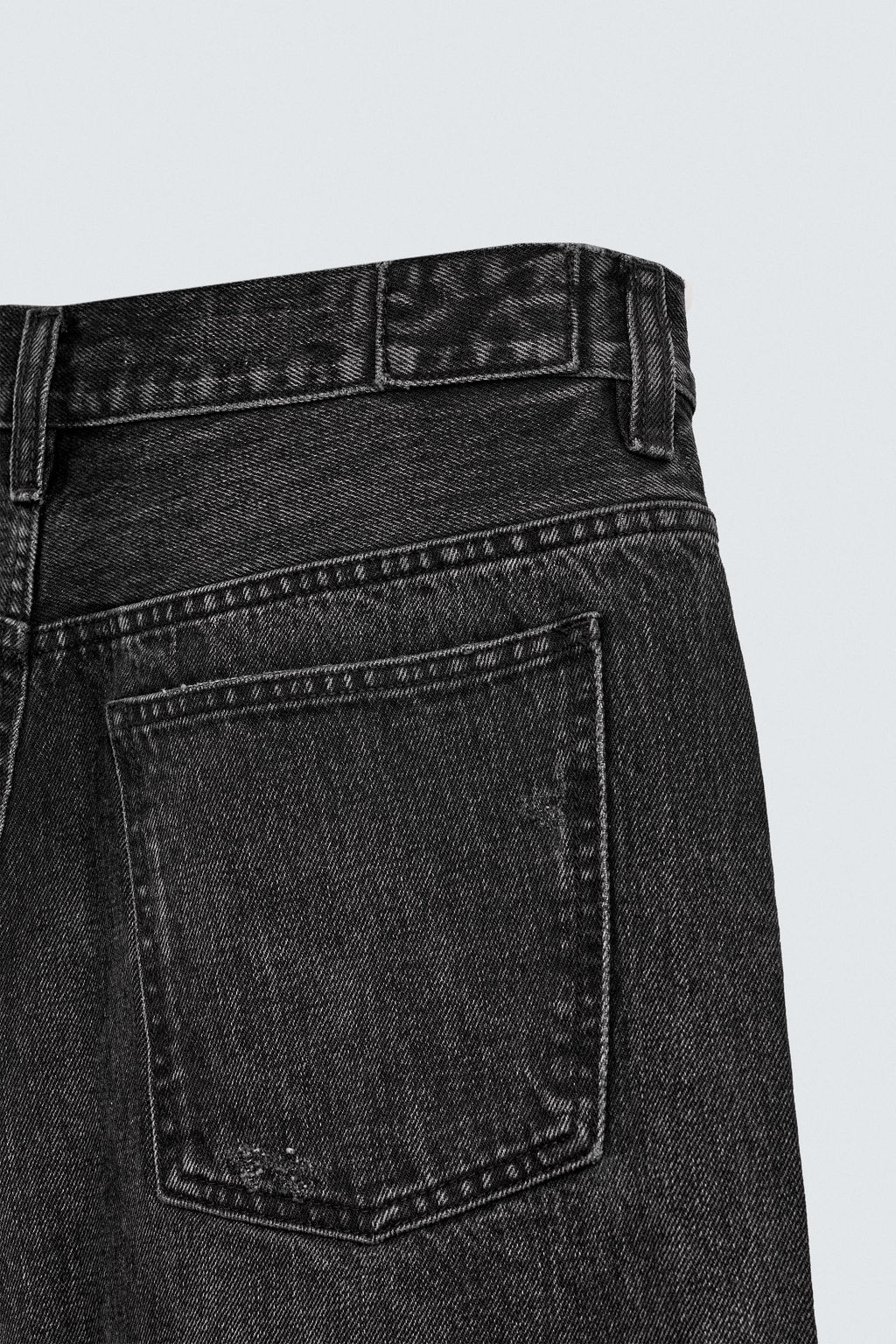 BERMUDA DENIM BAGGY FIT / Carb?n - Zara фото 10