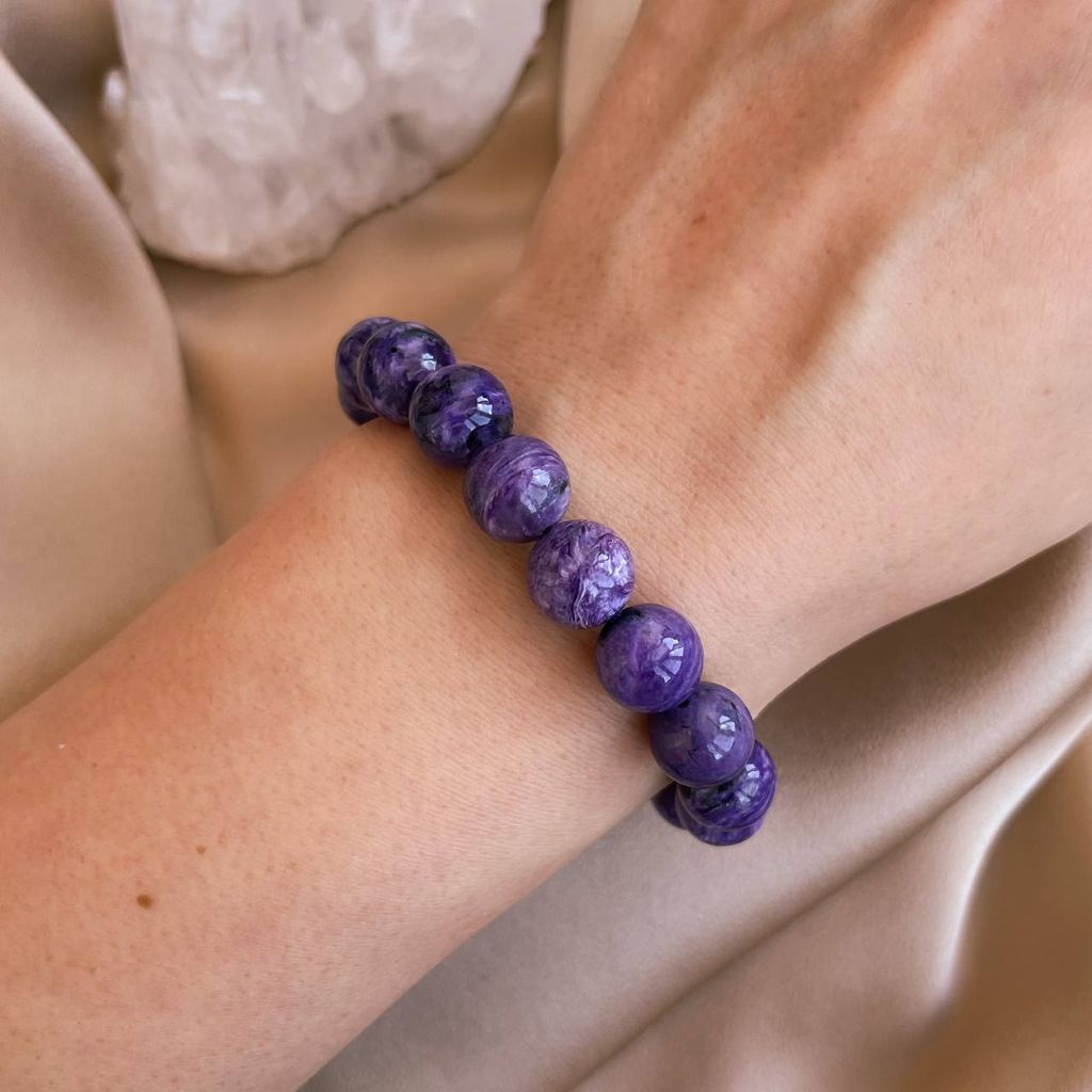 Браслет из Чароита 18 см