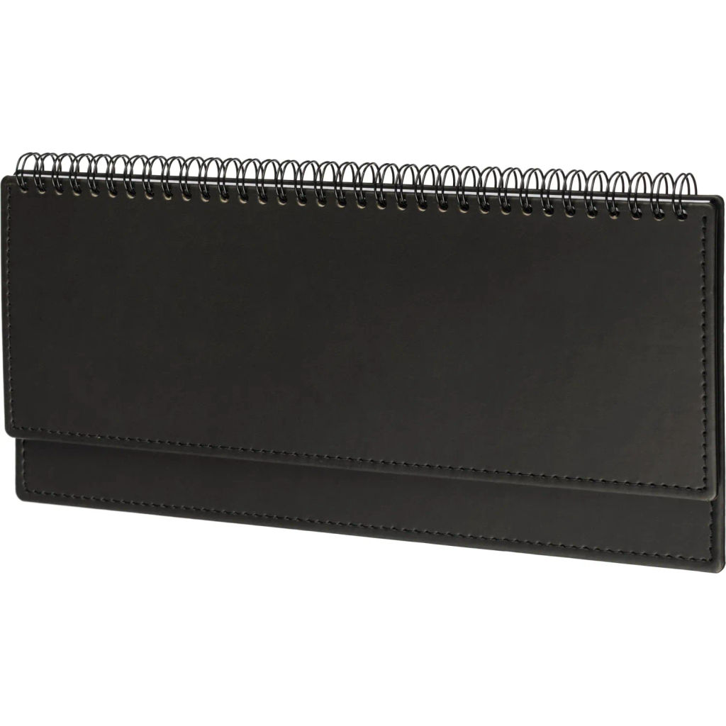 Планинг датированный 2026, черный 303х150 мм, 120 стр,АТТАСНЕ Вива - Attache фото 2