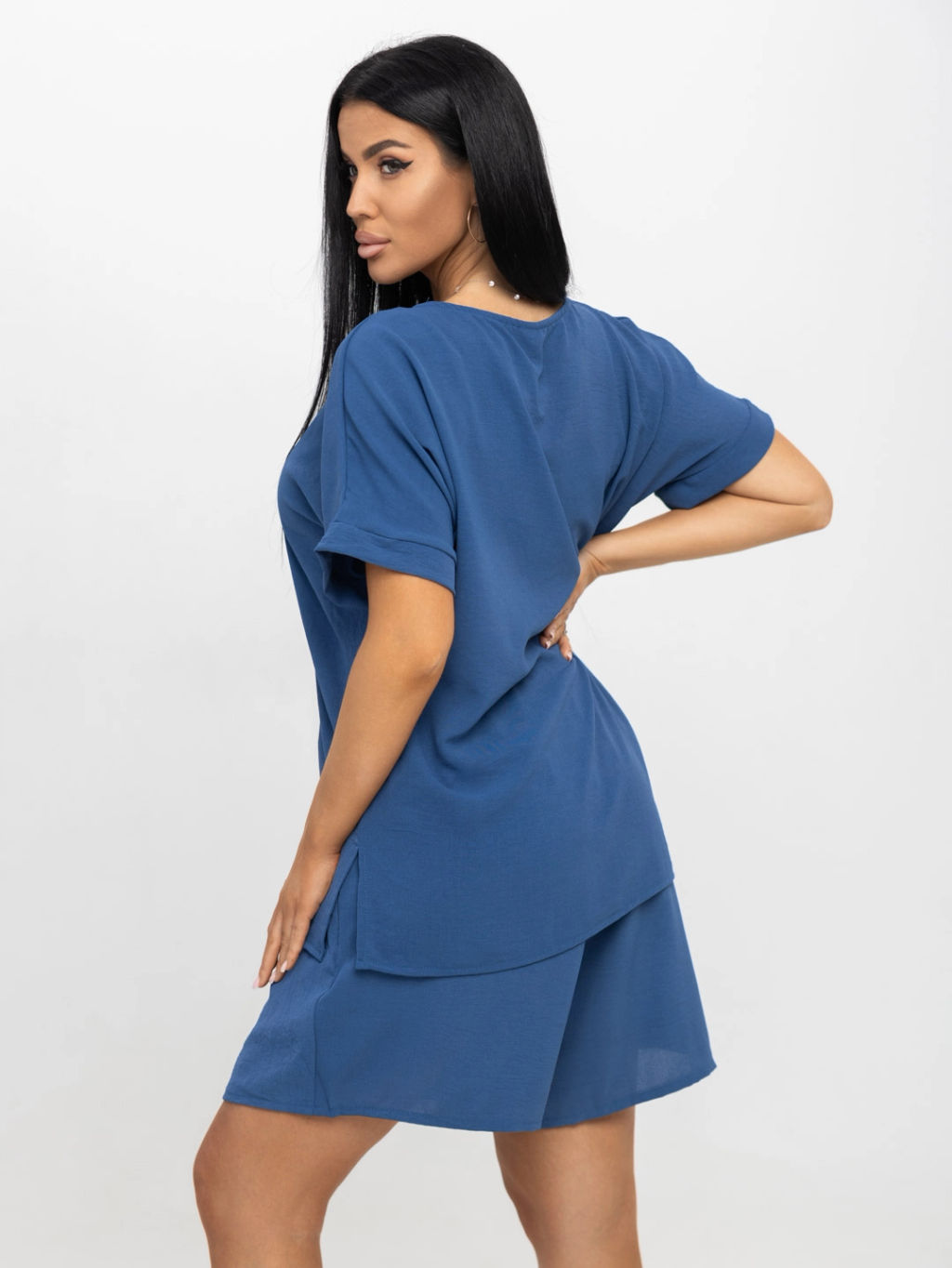 Костюм женский, цвет фиолетовый