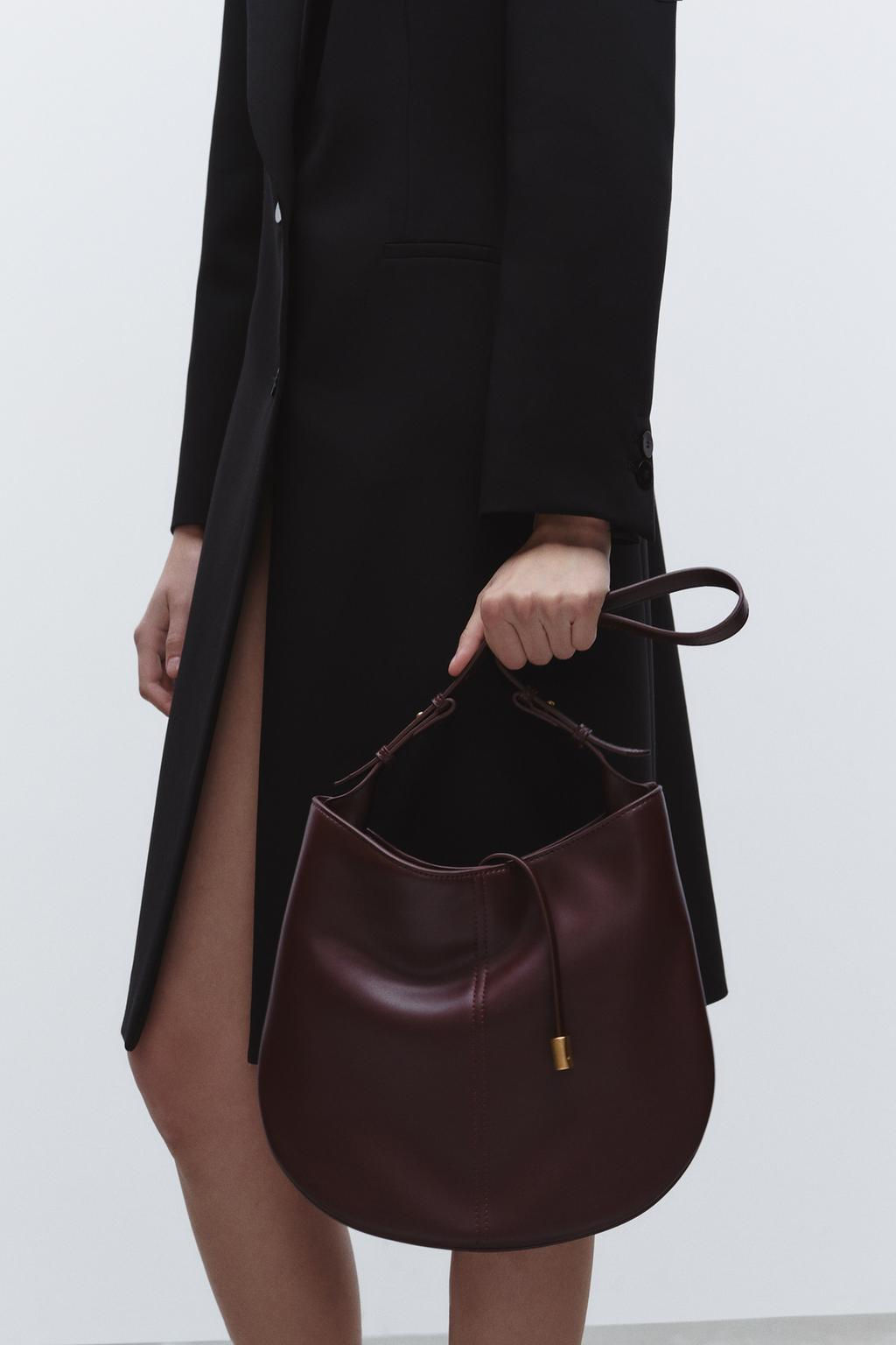 BUCKET BAG WITH HANGER DETAIL - Zara фото 7