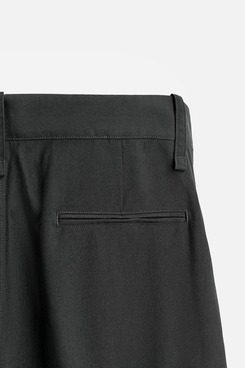 PLEATED CARGO TROUSERS - Zara фото 10