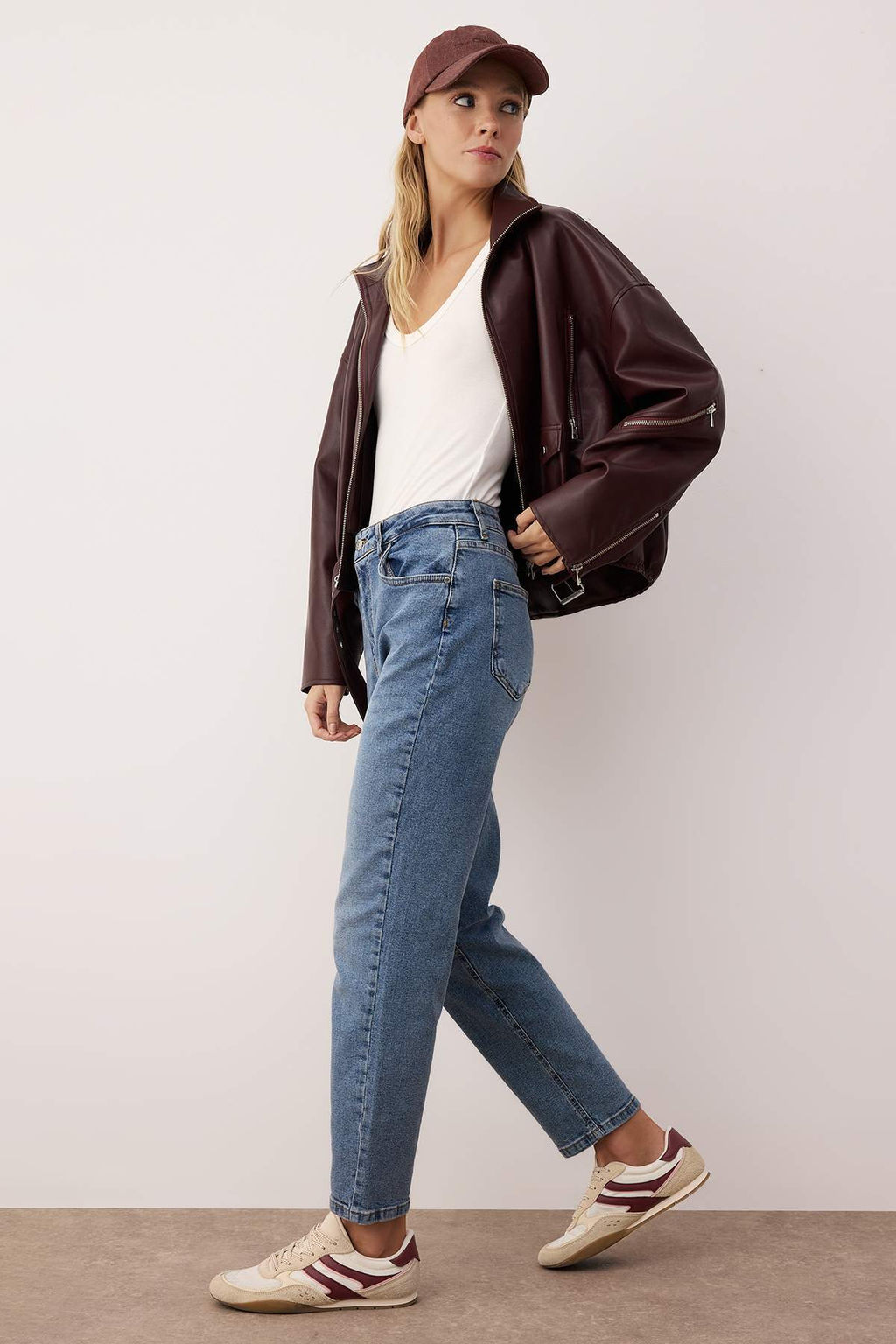Mavi More Sustainable Yuksek Bel Comfort Mom Jeans TWOAW26JE00057