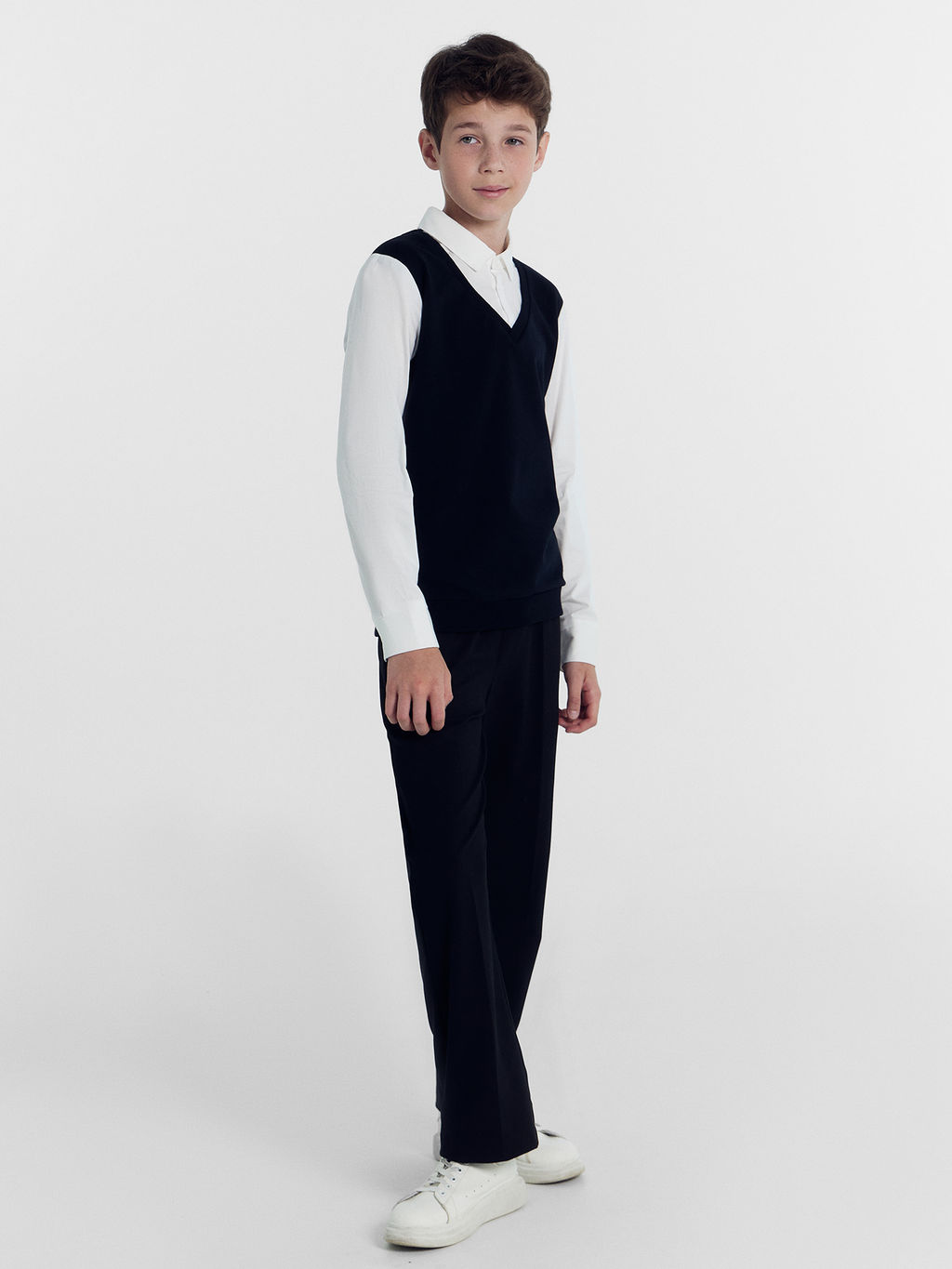 Джемпер для мальчиков в черном цвете - Mark formelle фото 2