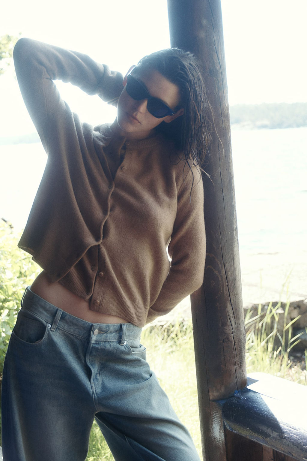 Cardigan de punto