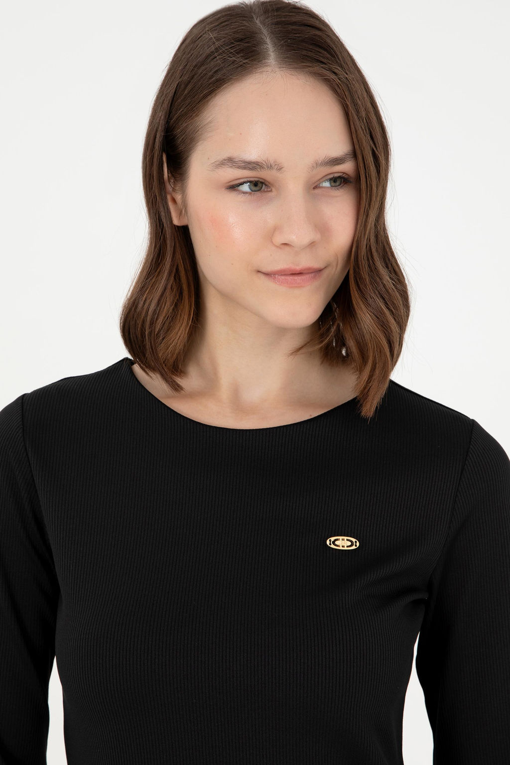 Женский черный свитшот - U.s. polo assn фото 2