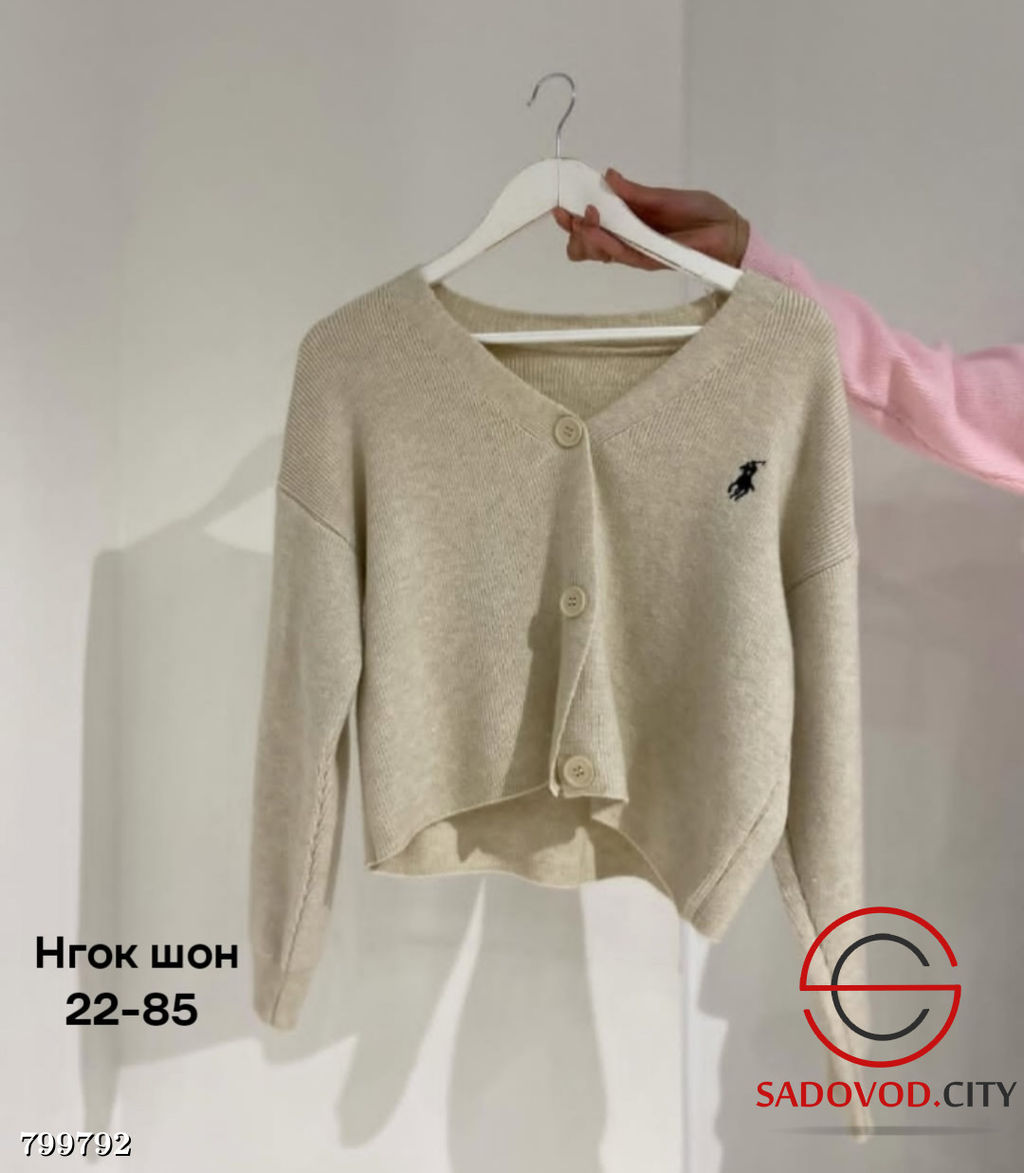 кардиган женский на пуговицах - Bruno фото 4