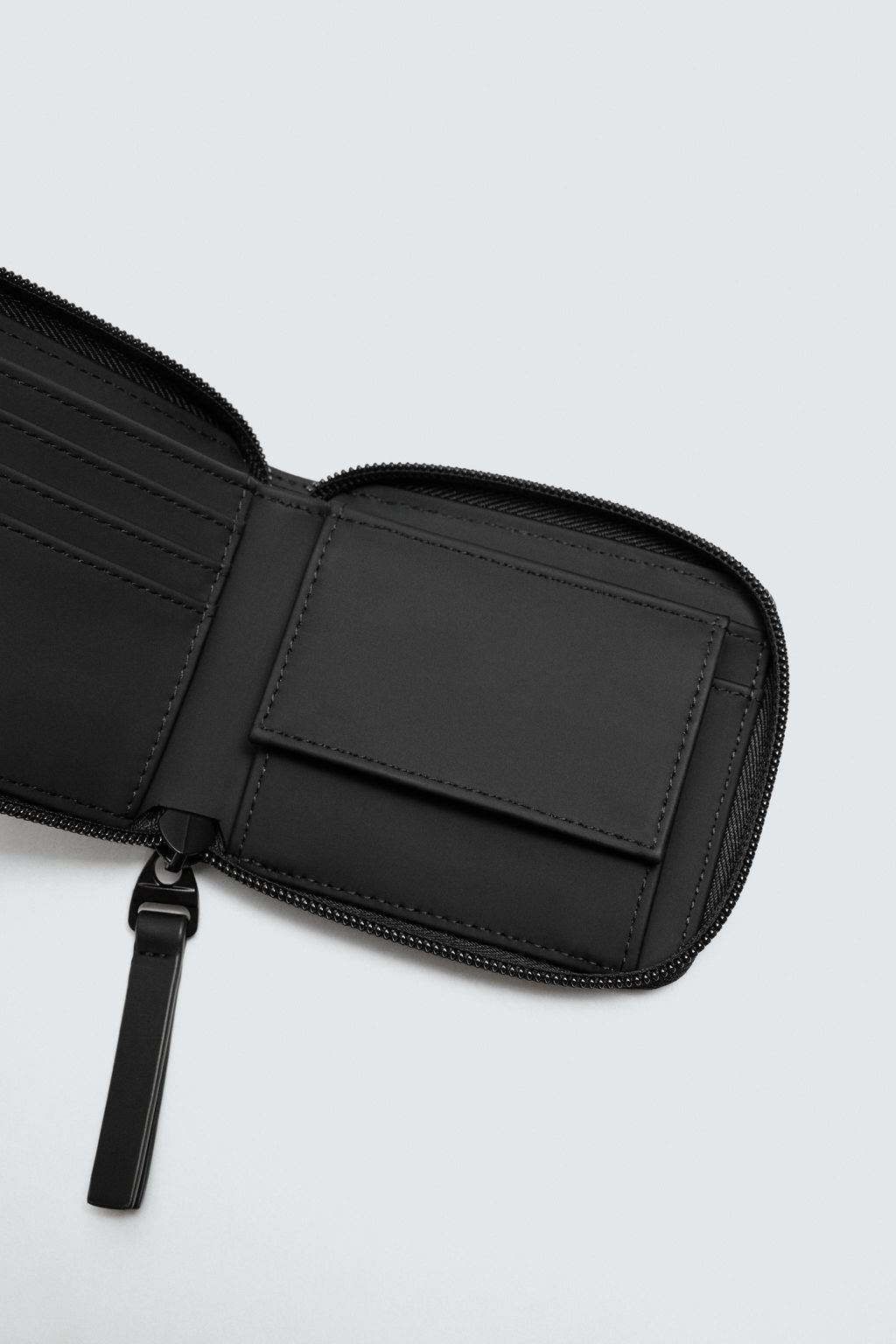 RUBBERISED WALLET WITH ZIP - Zara фото 3