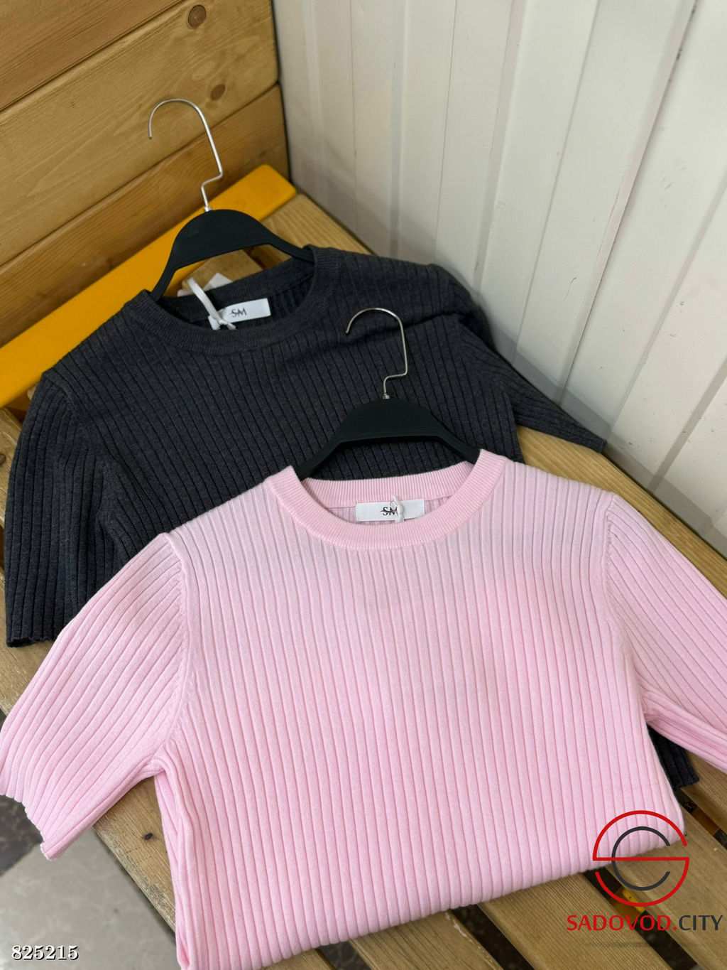 Футболка женская однотонная