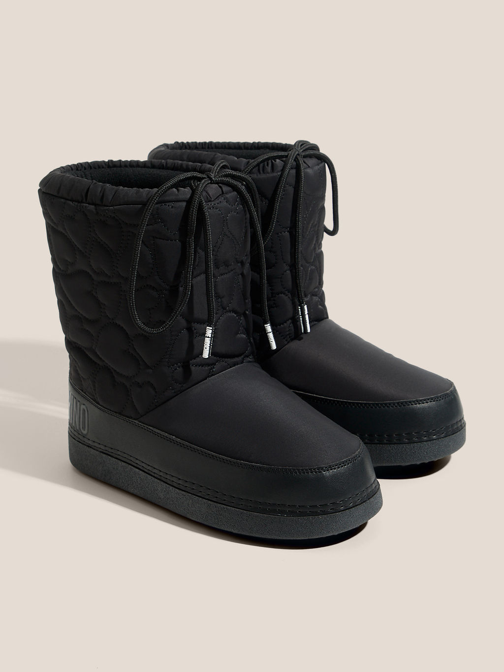Женские дутики LOVE MOSCHINO SKI BOOT Артикул 4562715, черный  фото 2