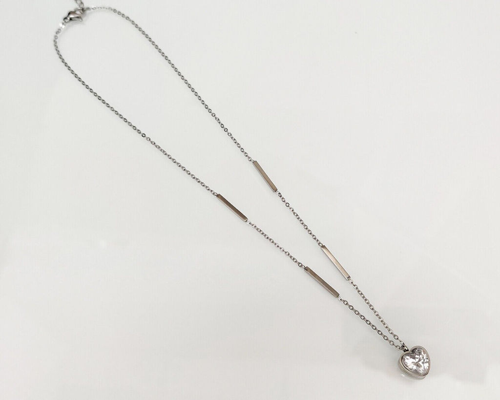 Кулон из стали на цепочке