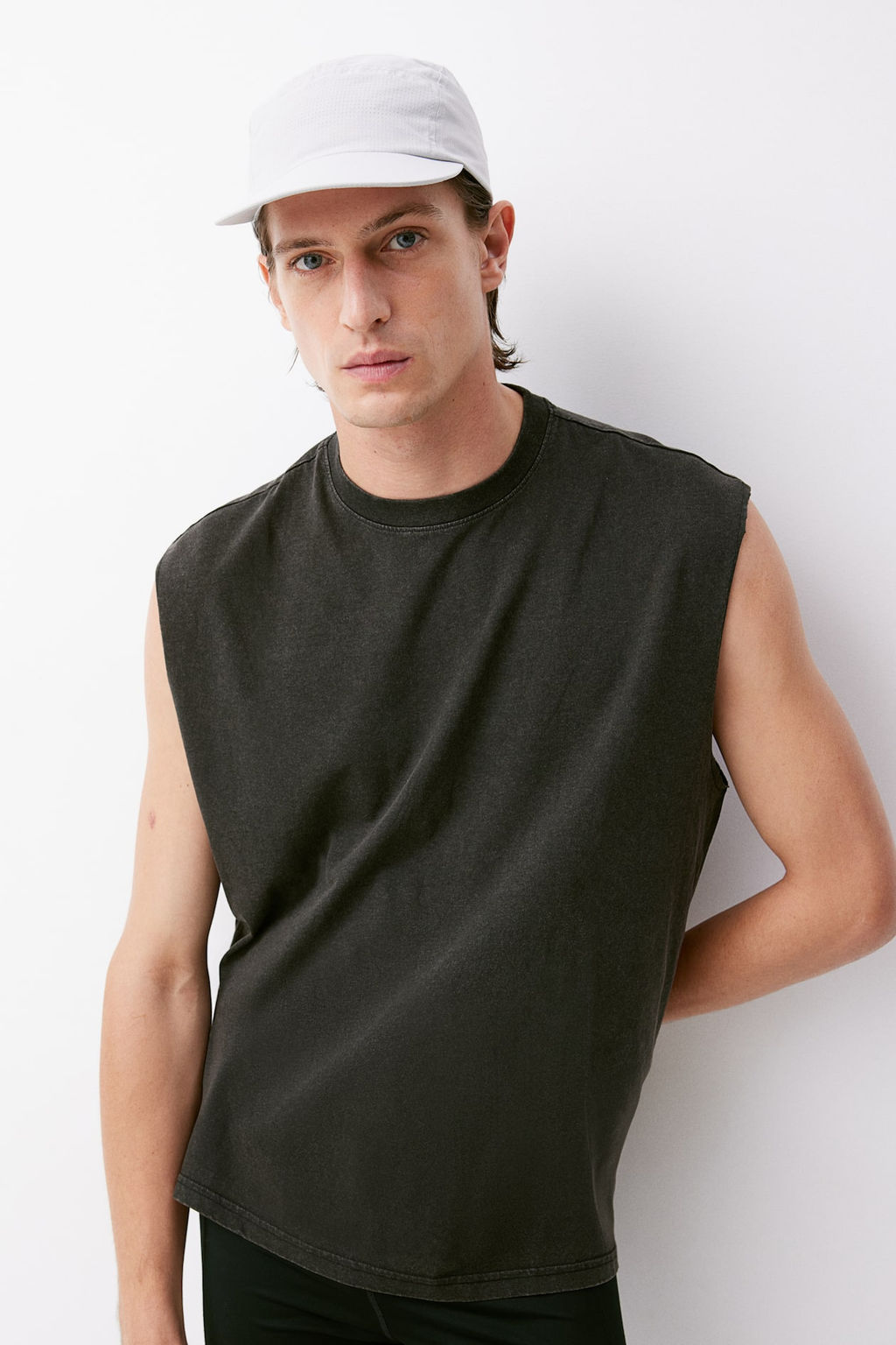 Camiseta de deporte sin mangas Loose Fit