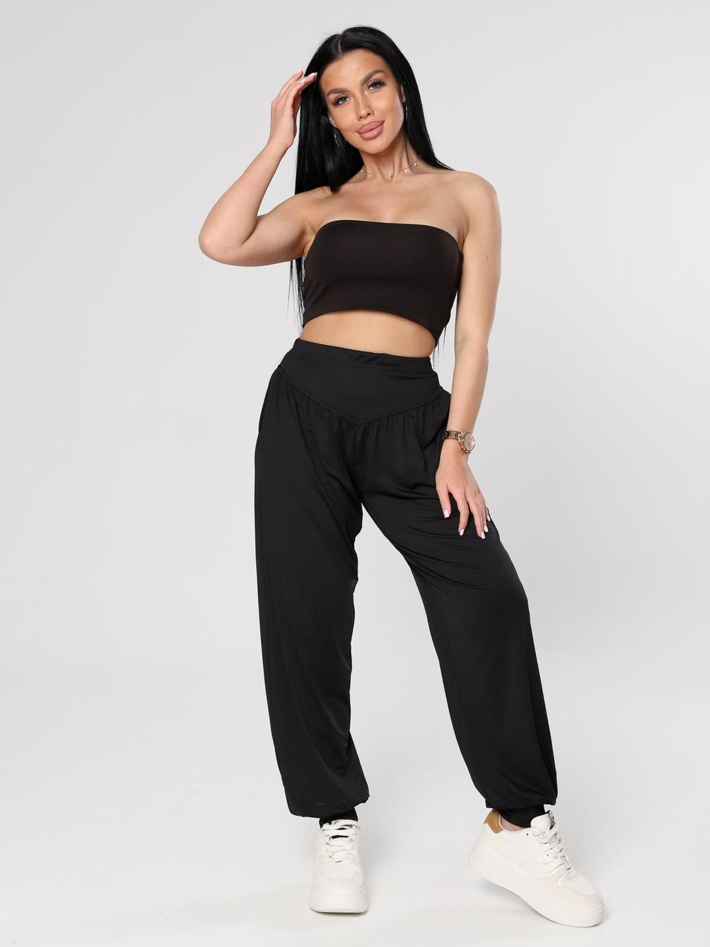 IV-CAPRIZ Лердес - брюки из ткани масло  фото 17