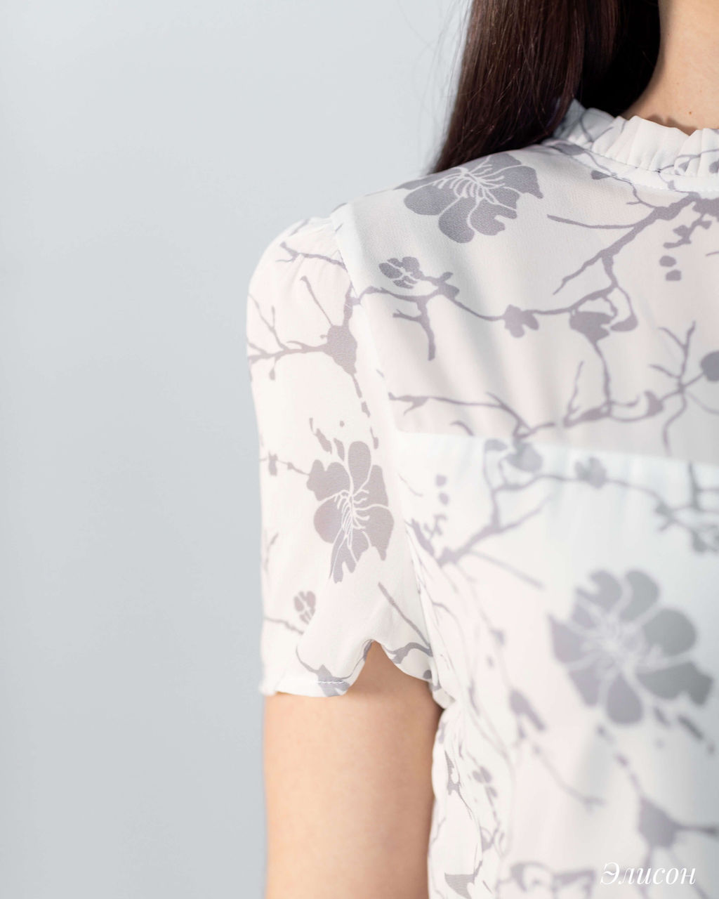 Платье Элисон (белый) - Nadi bordo фото 6