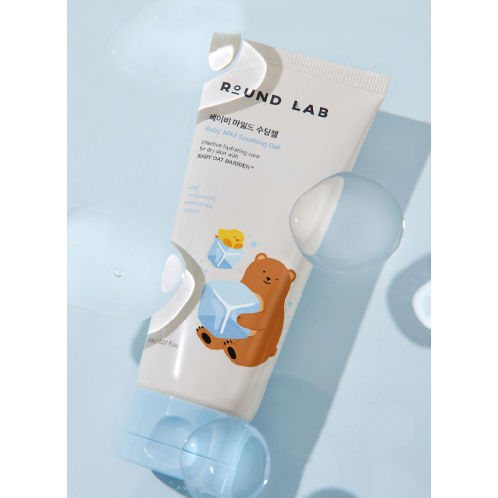 ROUND LAB Детский успокаивающий гель для лица и тела / Baby Mild Soothing Gel, 150 мл