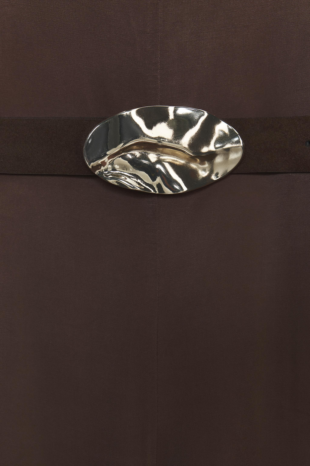 COWL NECK MIDI DRESS WITH BELT - Zara фото 8