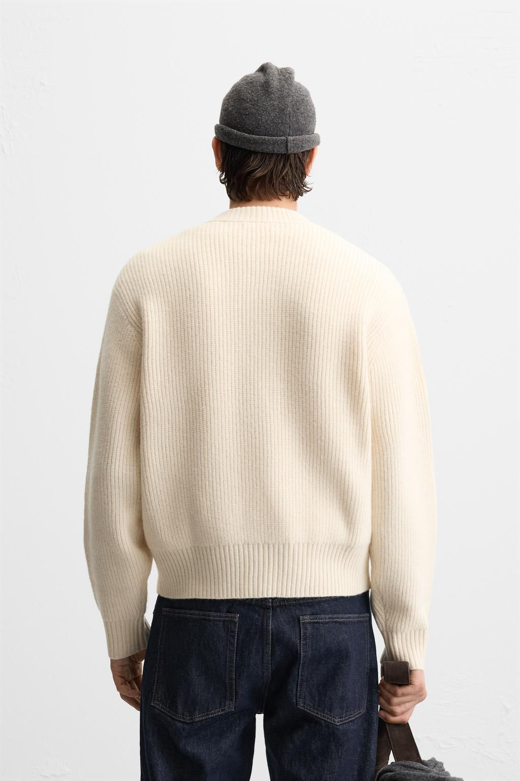 ZIP-UP KNIT JACKET - Zara фото 12