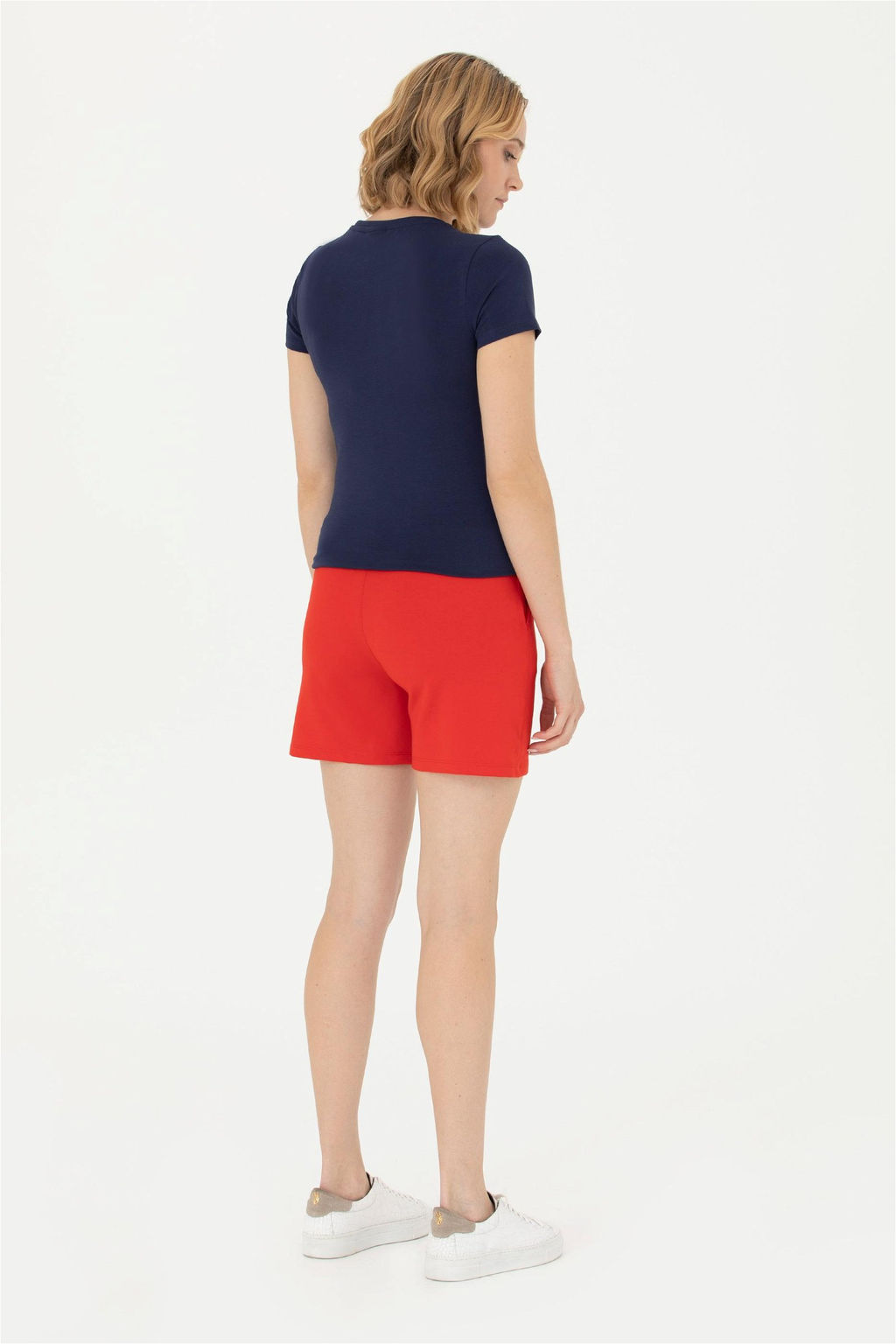 Женские красные вязаные шорты Неожиданная скидка в корзине - U.s. polo assn фото 10