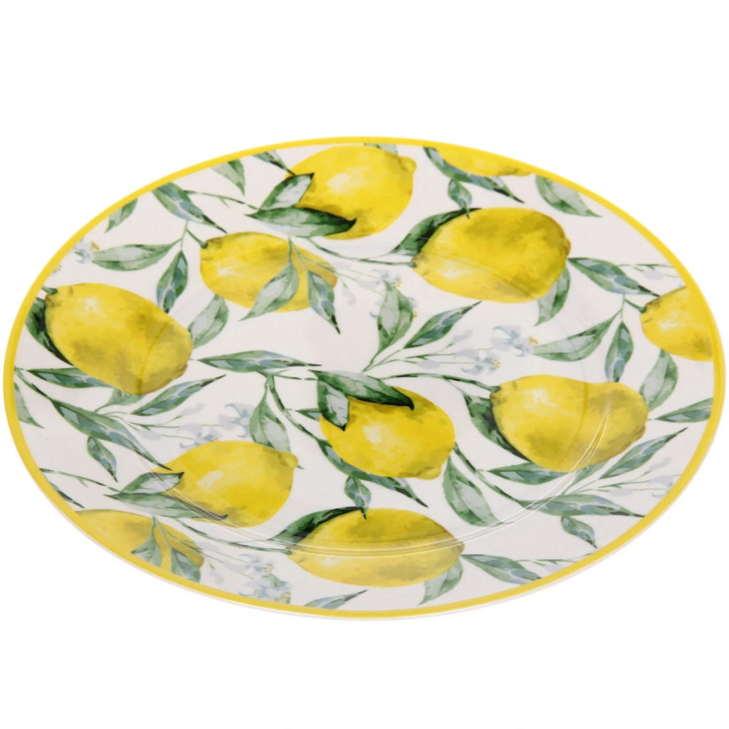 Цена за 2 шт. Тарелка керамическая "Limoncello" 20см