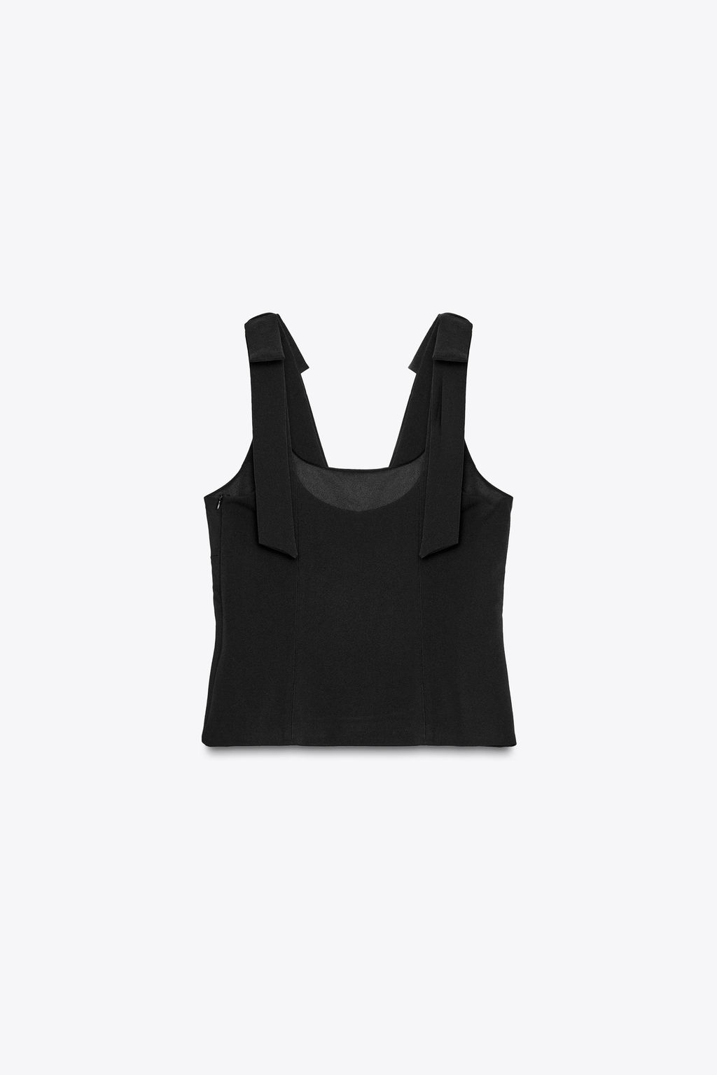 STRETCH TOP WITH BOWS - Zara фото 19