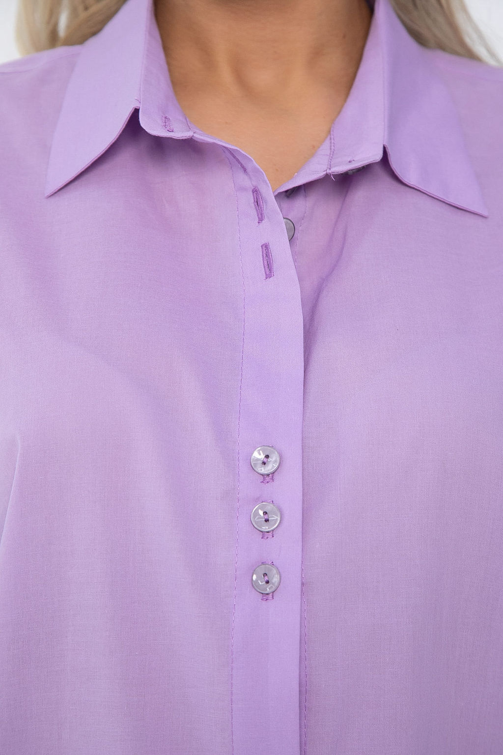 Рубашка Безупречный вкус (сиреневая) Б13626-29М - Lt collection фото 6