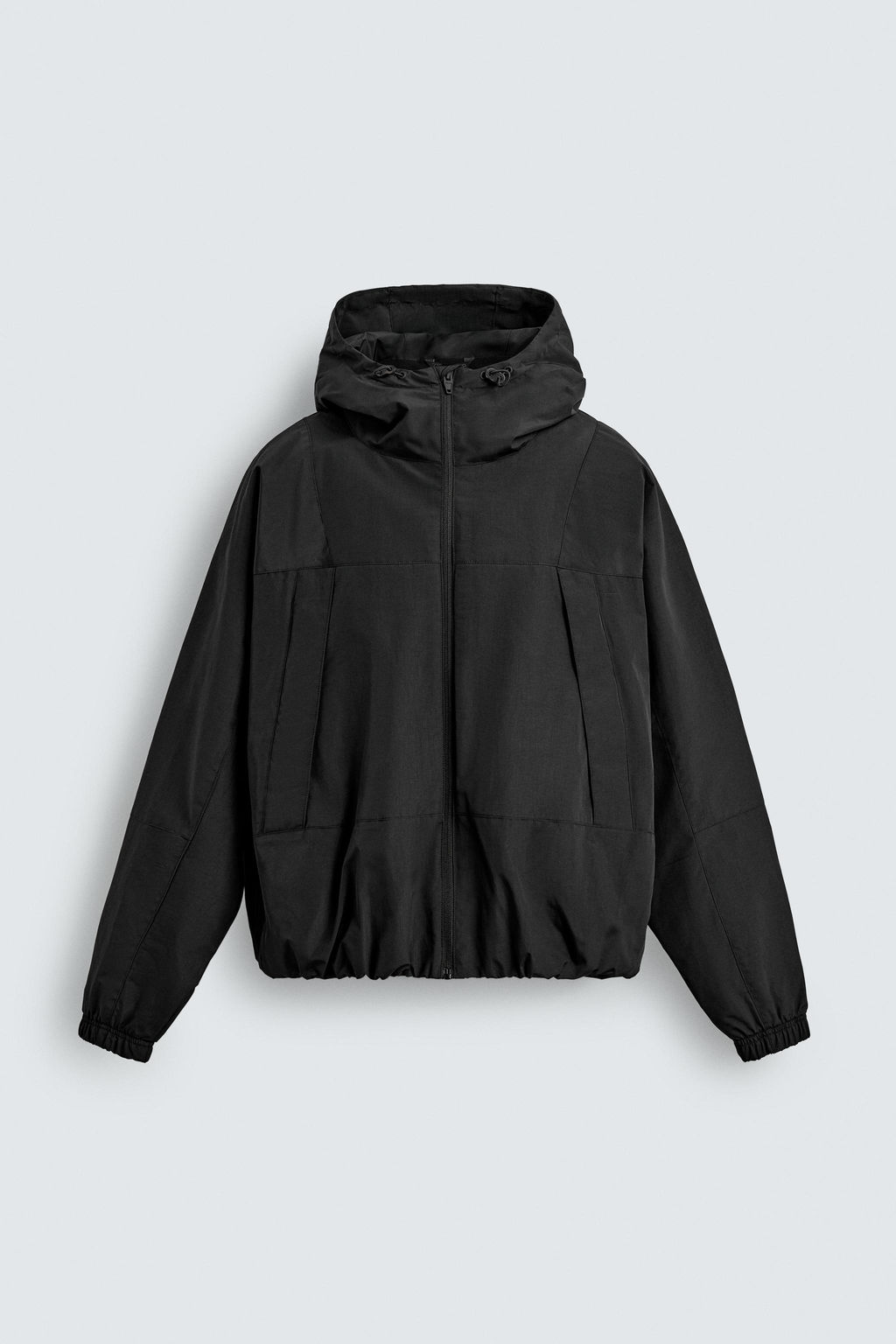 CAZADORA T?CNICA WATER REPELLENT COMBINADO POLAR / Negro - Zara фото 7