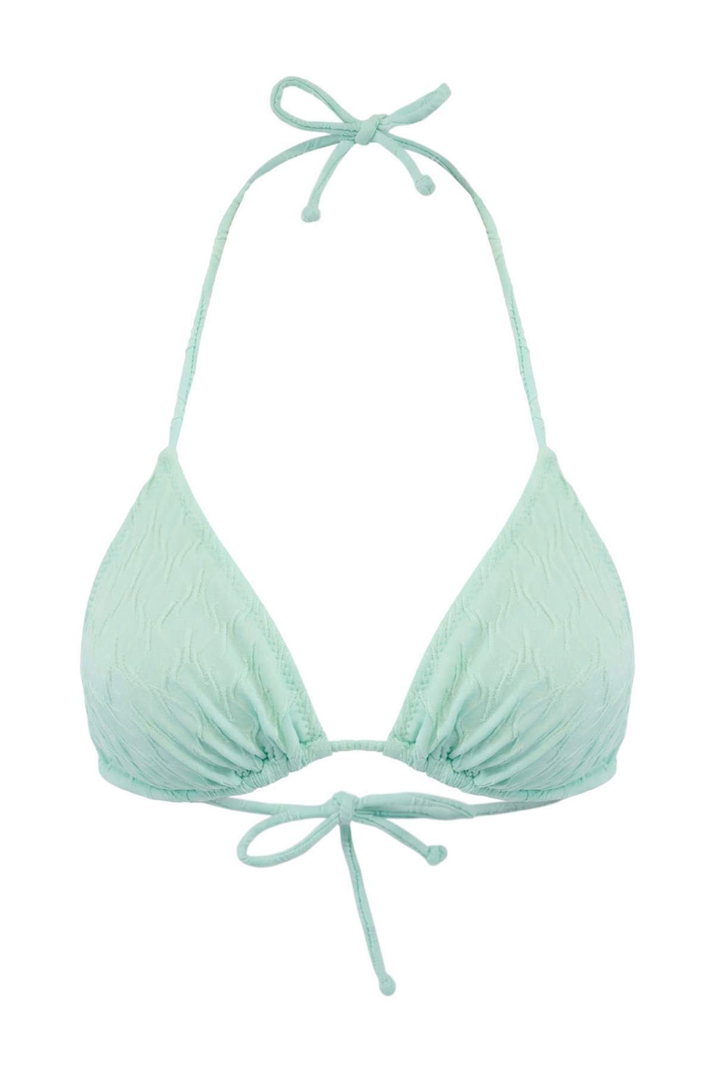 TRENDYOLMILLA Ekru Ucgen Dokulu Bikini Ustu TBESS23BU00272  фото 20