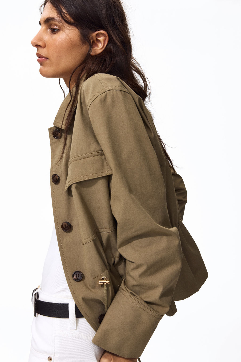 Chaqueta en sarga de algod?n - H&m фото 4