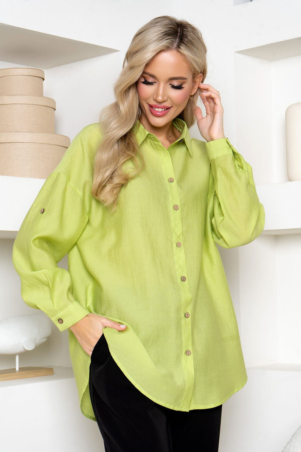 Рубашка 6181 - Open-style фото 2