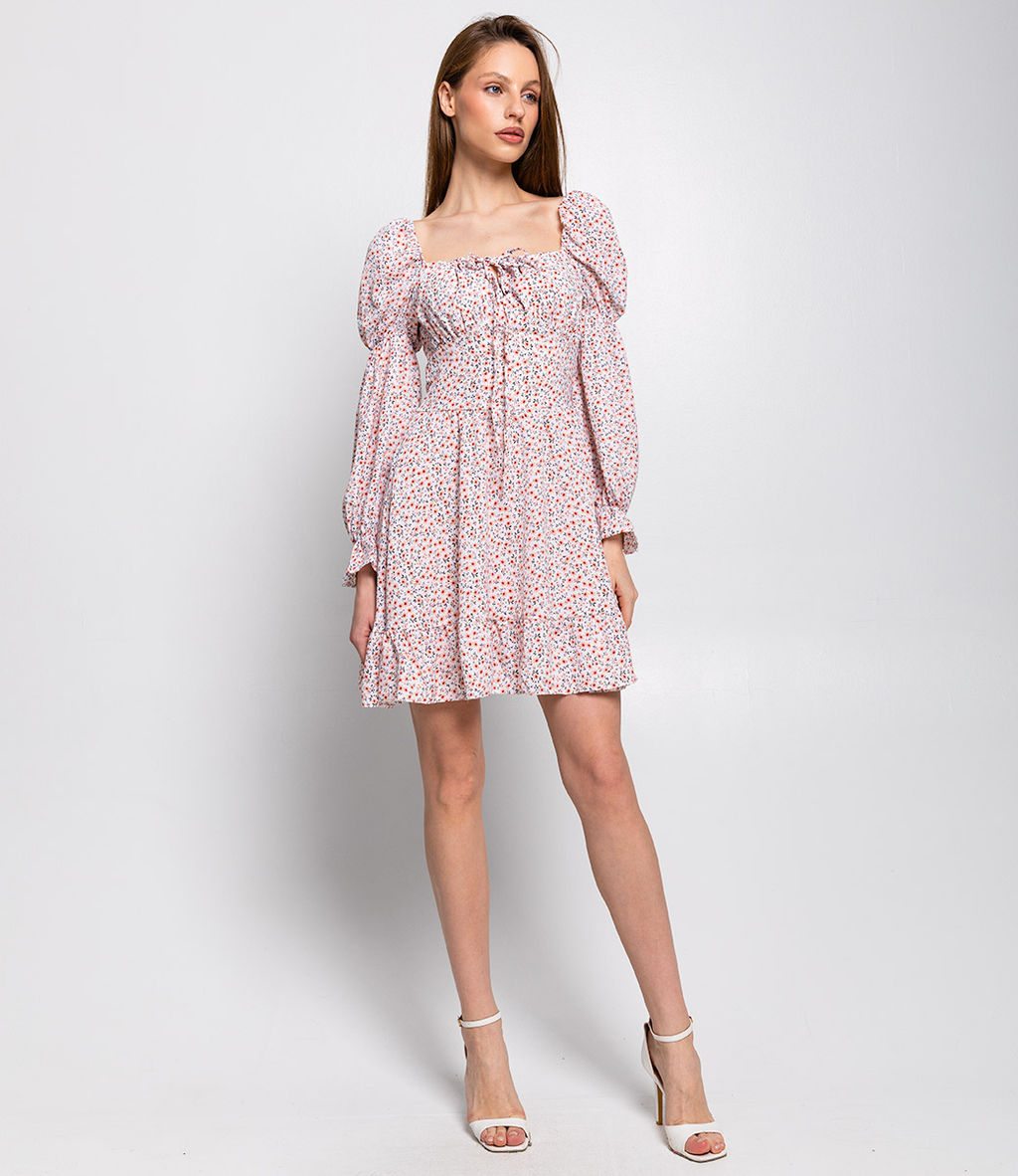 Платье #БШ2226, белый - Dommod фото 4