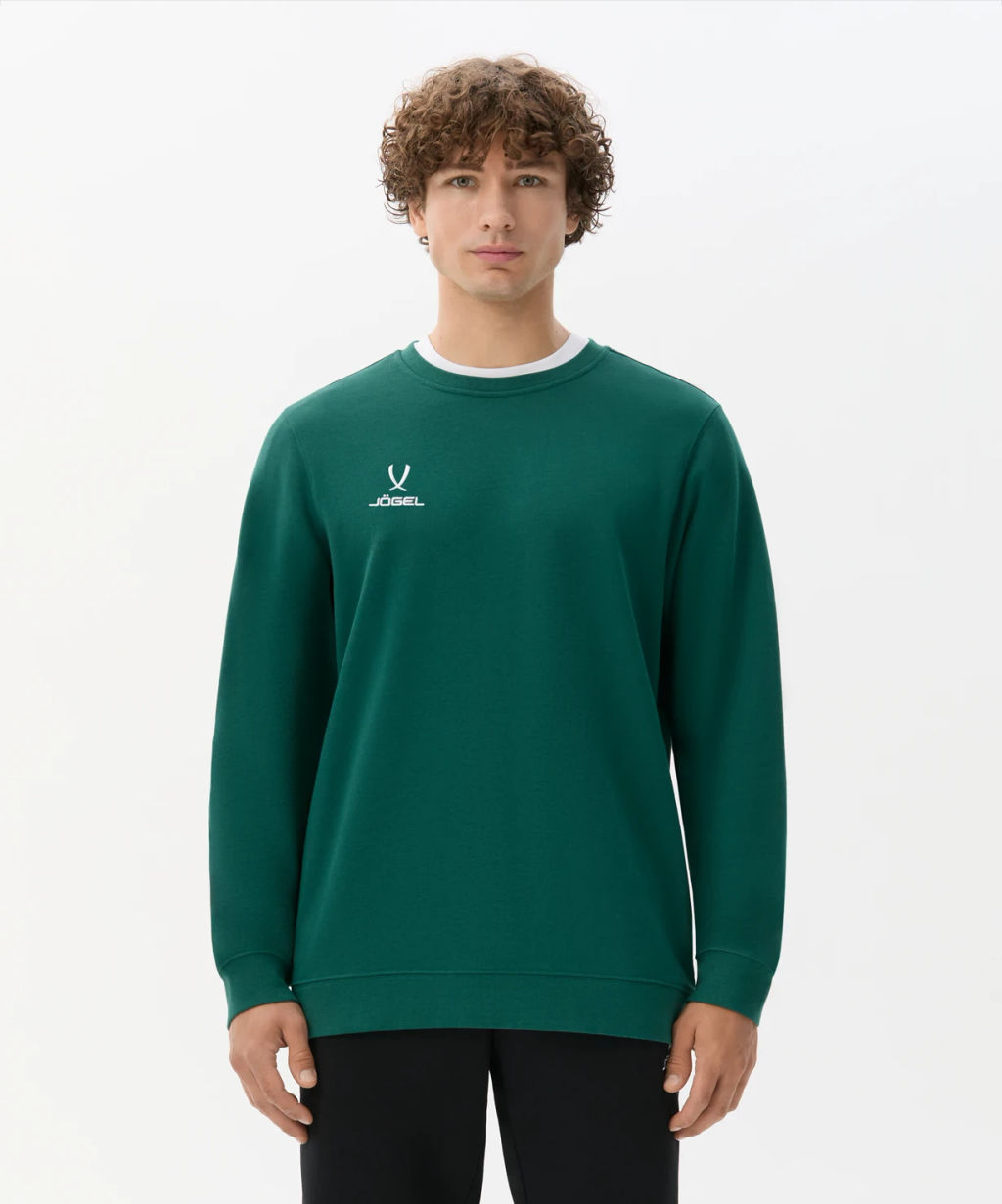 Свитшот JOGEL ESSENTIAL Sweatshirt, темно-зеленый  фото 7