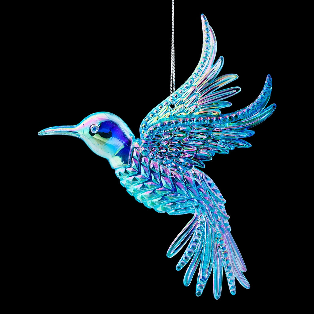 Цена за 1 шт. Украшение ErichKrause Decor Колибри перламутровая 14см